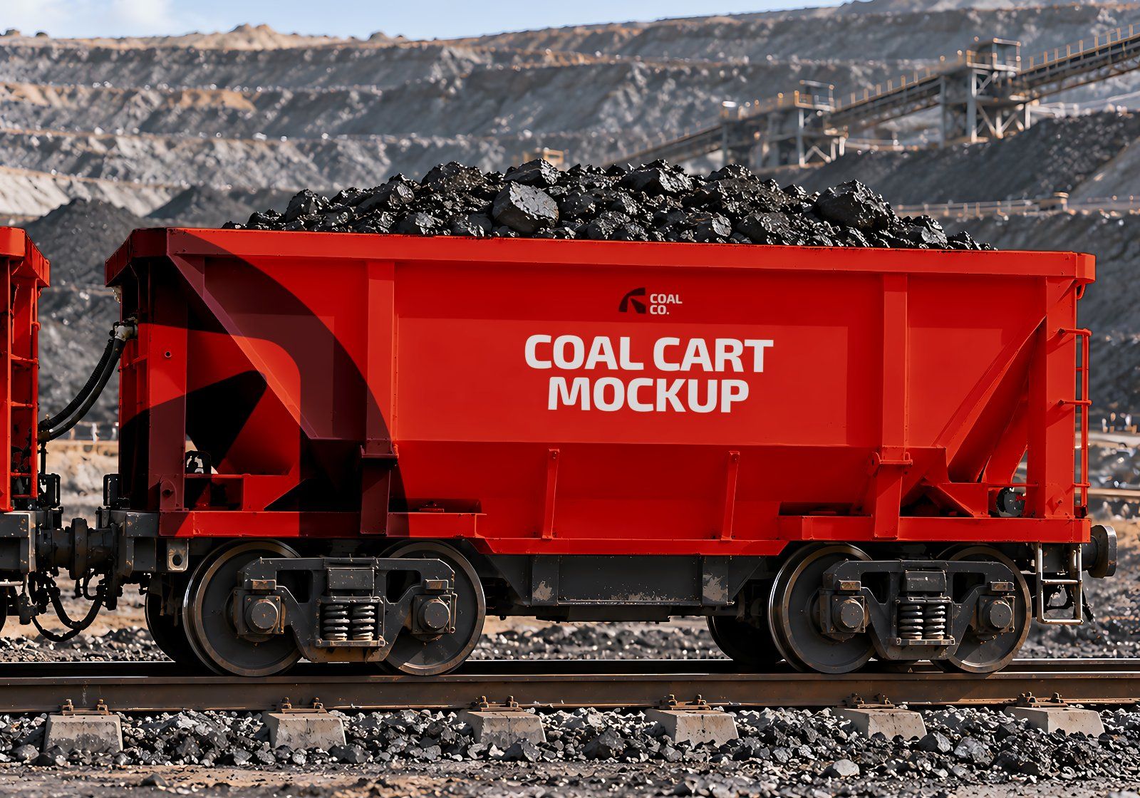 Coal Mining Company Mockup Bundle - 15 Premium PSD Mining Industry & Coal Corporation Brand Identity — image 17