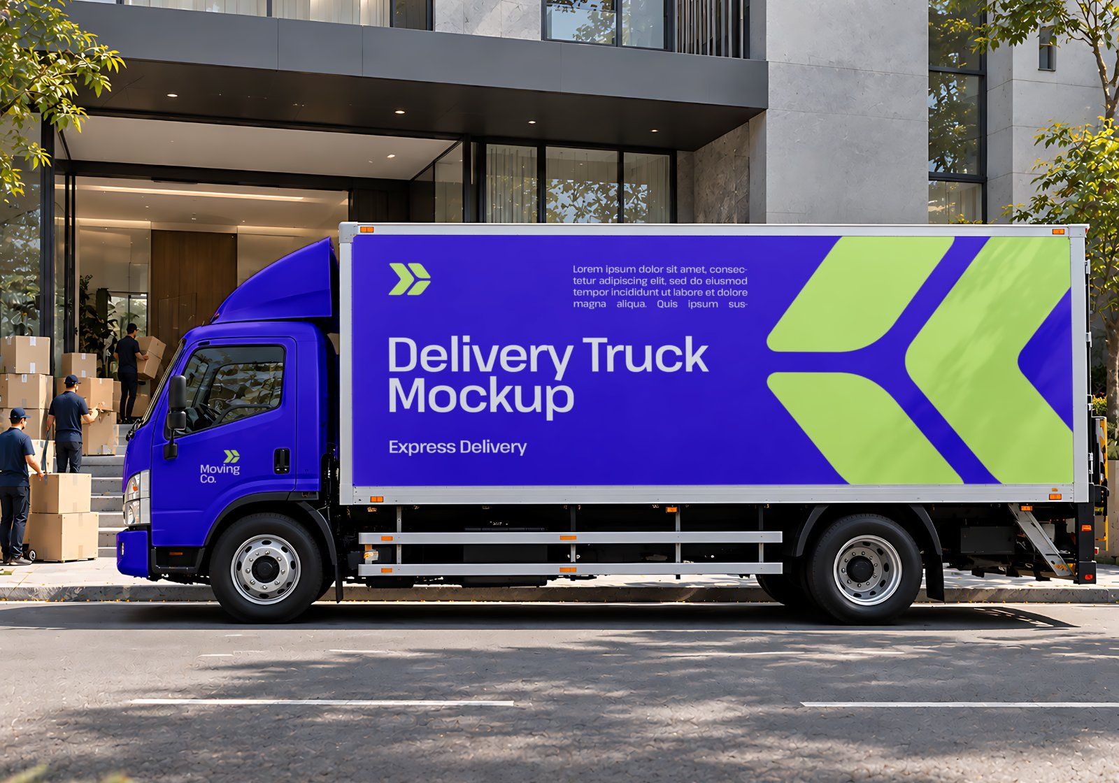 Moving Services Branding Mockup Bundle - 15 Logistics PSD Mockups — image 16