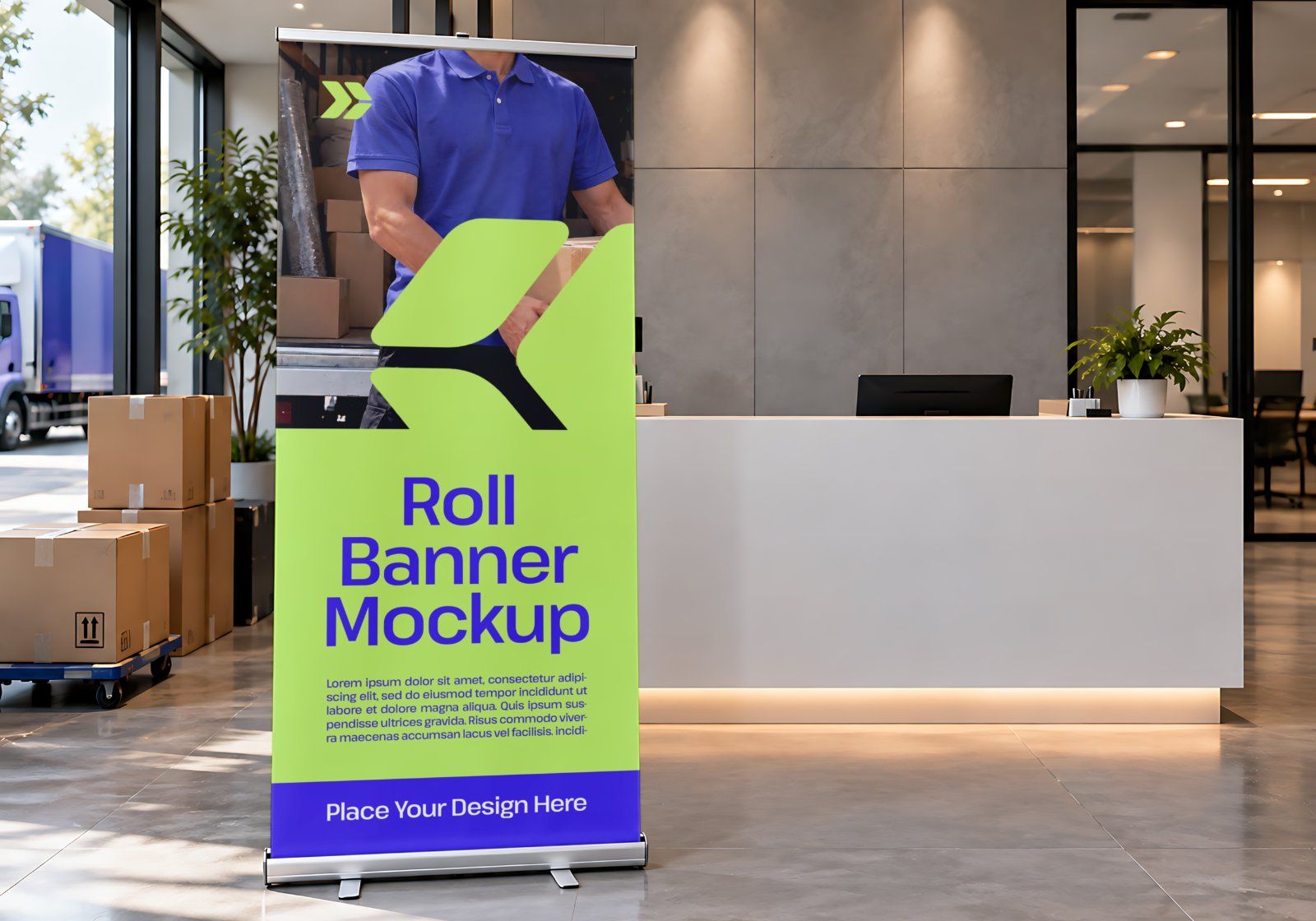 Moving Services Branding Mockup Bundle - 15 Logistics PSD Mockups — image 9