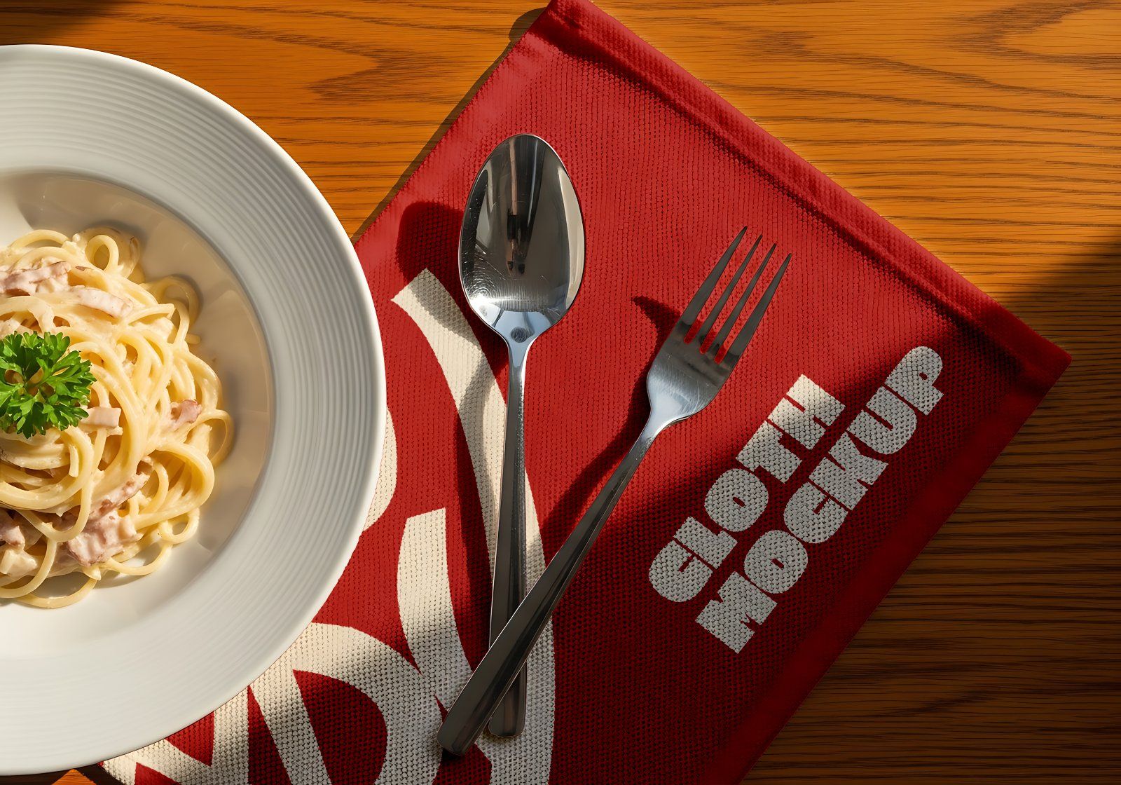 Premium Branding Italy Restaurant Mockup