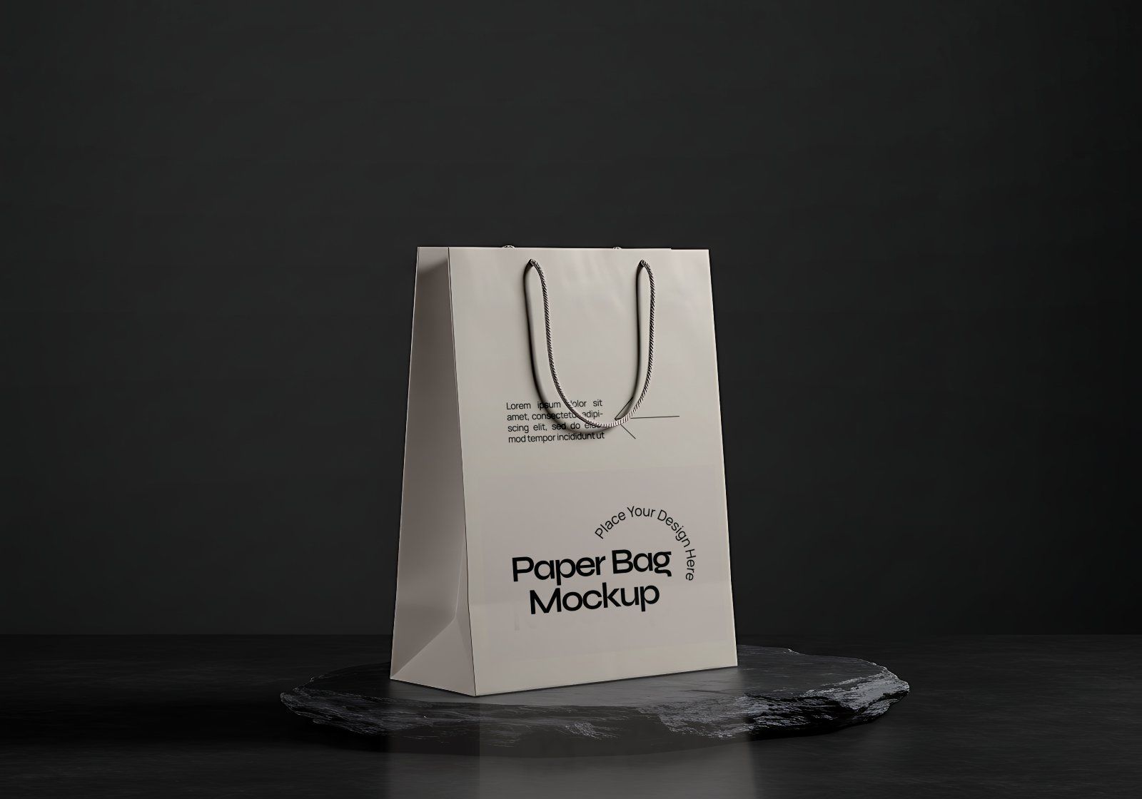 Premium Stone Branding Mockup Bundle