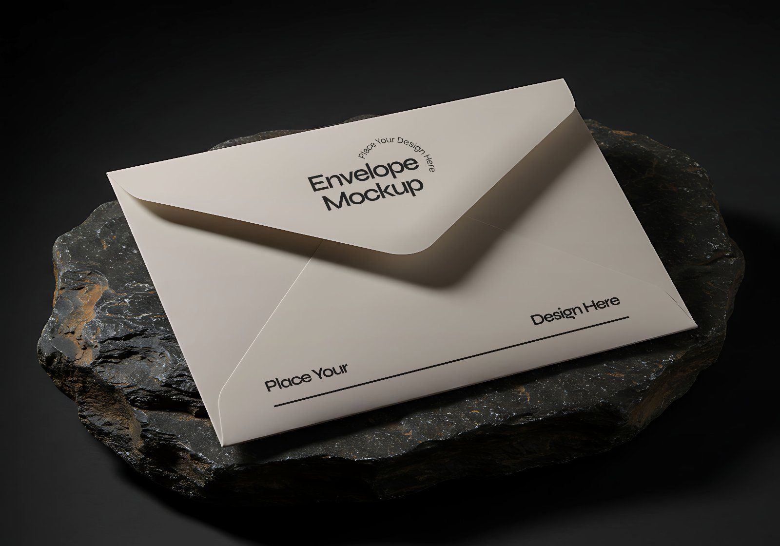 Premium Stone Branding Mockup Bundle