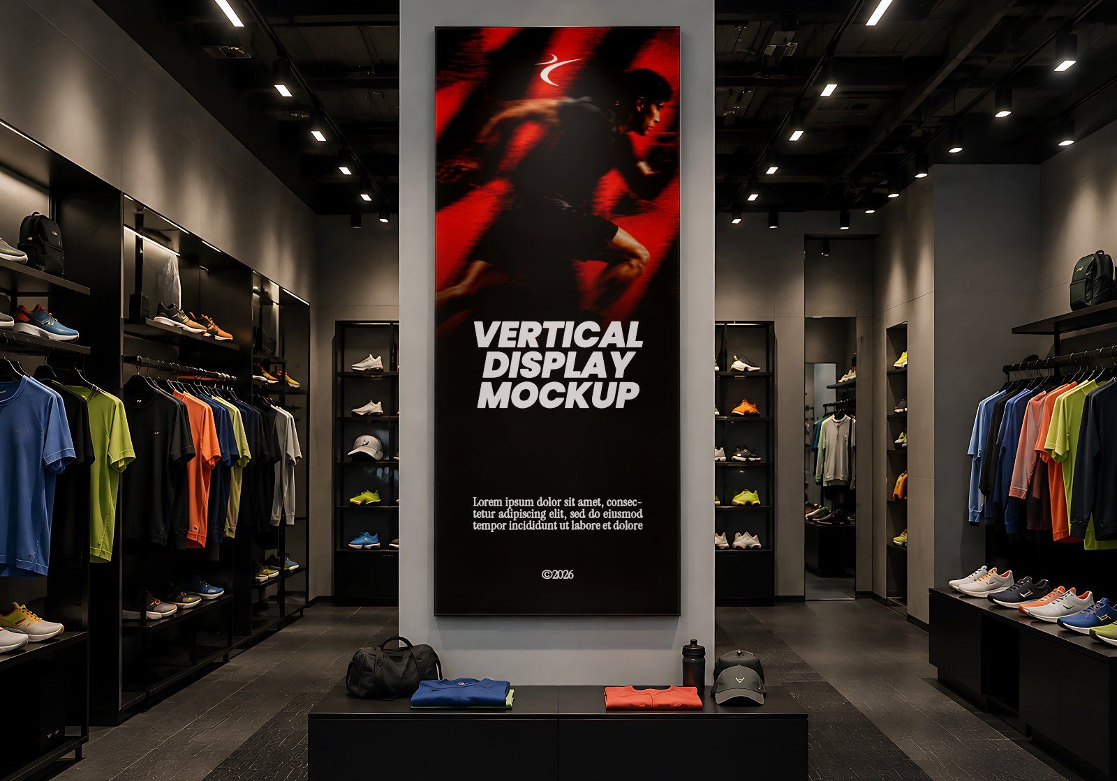 Running Gear Store Mockup Bundle - 15 PSD Templates Athletic & Running Apparel Brand Identity — image 17