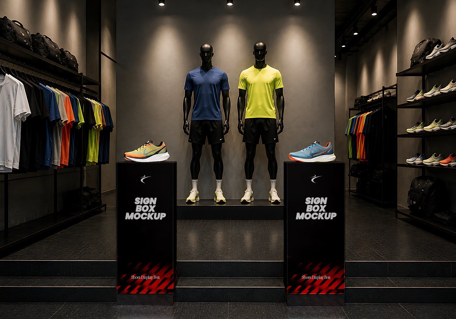 Running Gear Store Mockup Bundle - 15 PSD Templates Athletic & Running Apparel Brand Identity — image 15