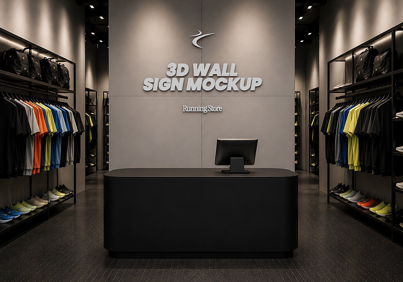 Running Gear Store Mockup Bundle - 15 PSD Templates Athletic & Running Apparel Brand Identity — image 16