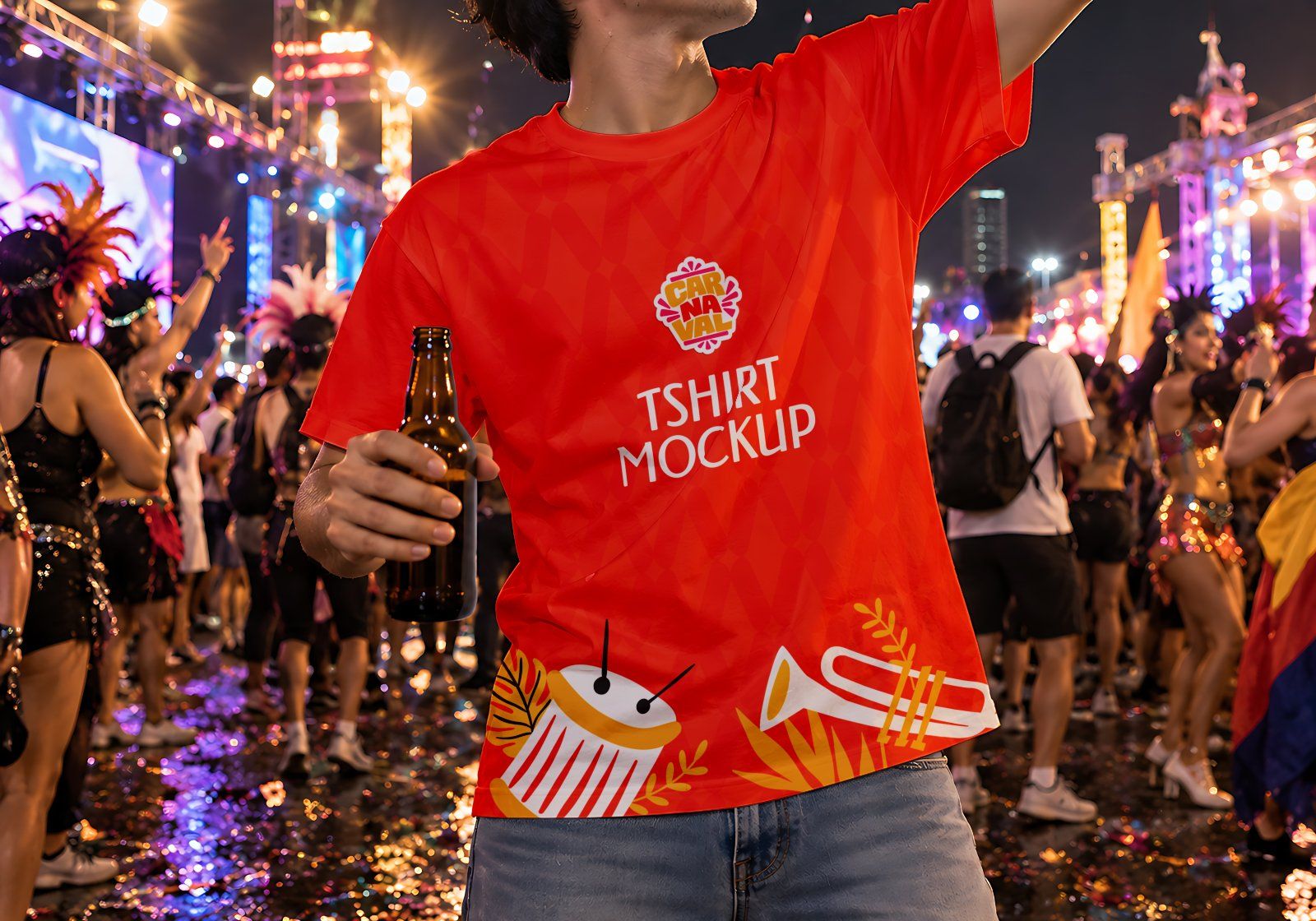 Carnival Parade & Entertainment Event 15 PSD Mockup Collection - Festival & Celebration Event Brandi — image 17