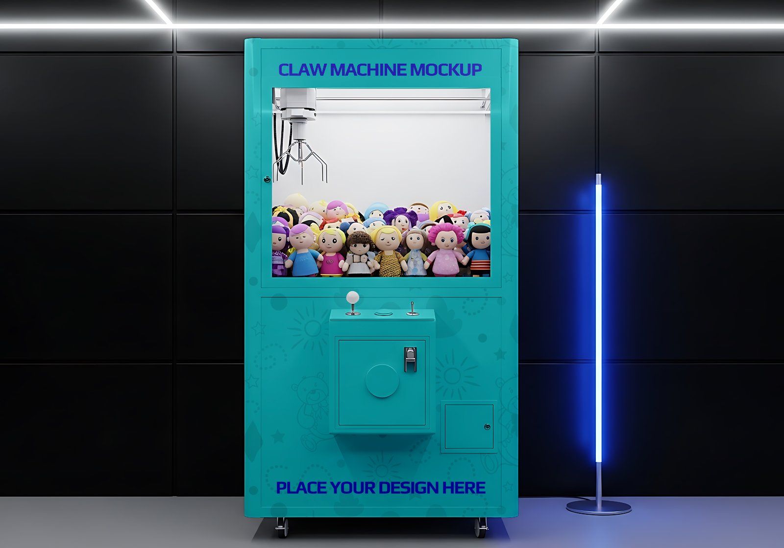 15 Premium Arcade Center Mockup Bundle Gaming Brand