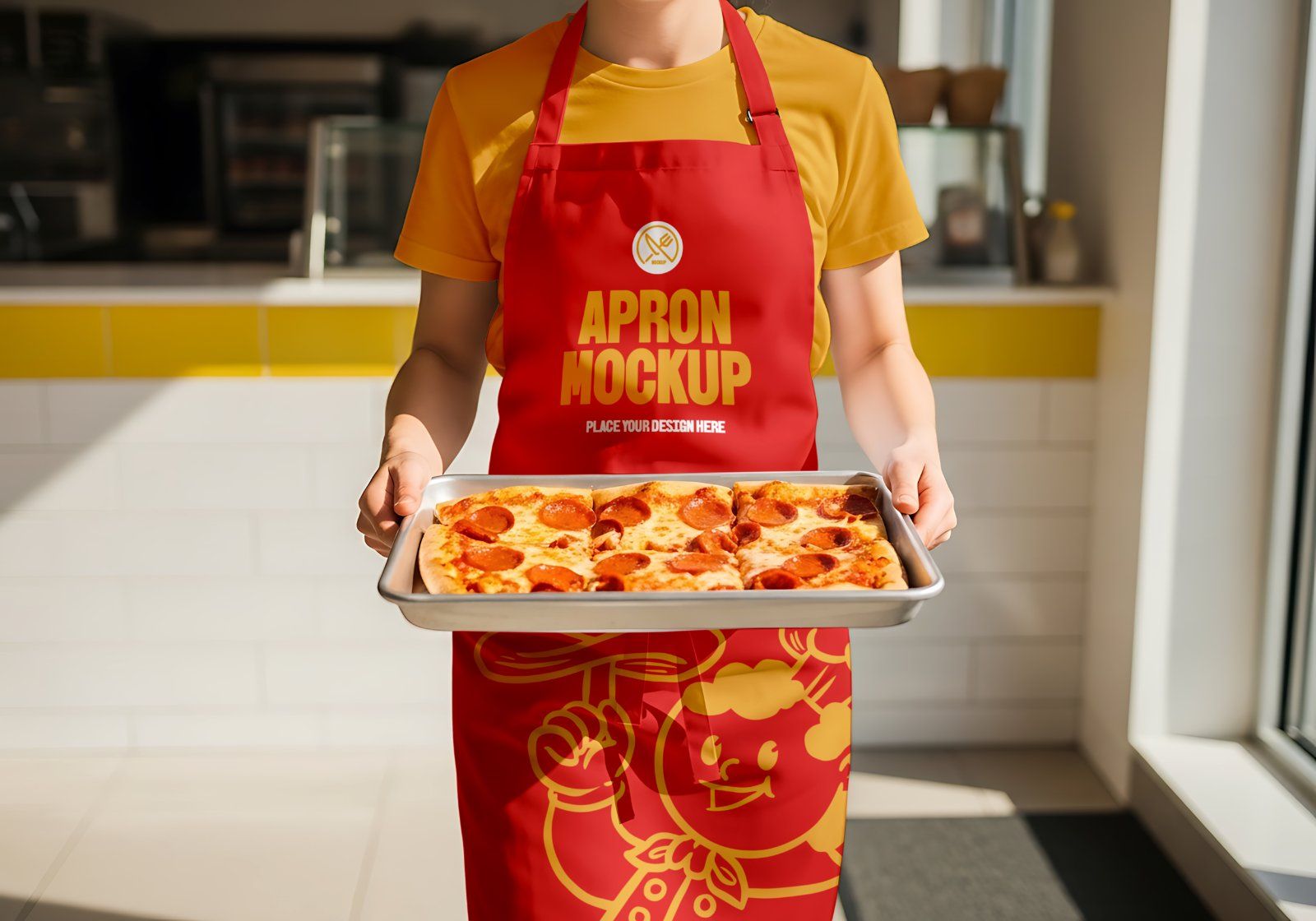 Ultimate Pizza & Fastfood Resto Branding Mockup Bundle – 15 Premium PSD Scenes for Food & Beverage I