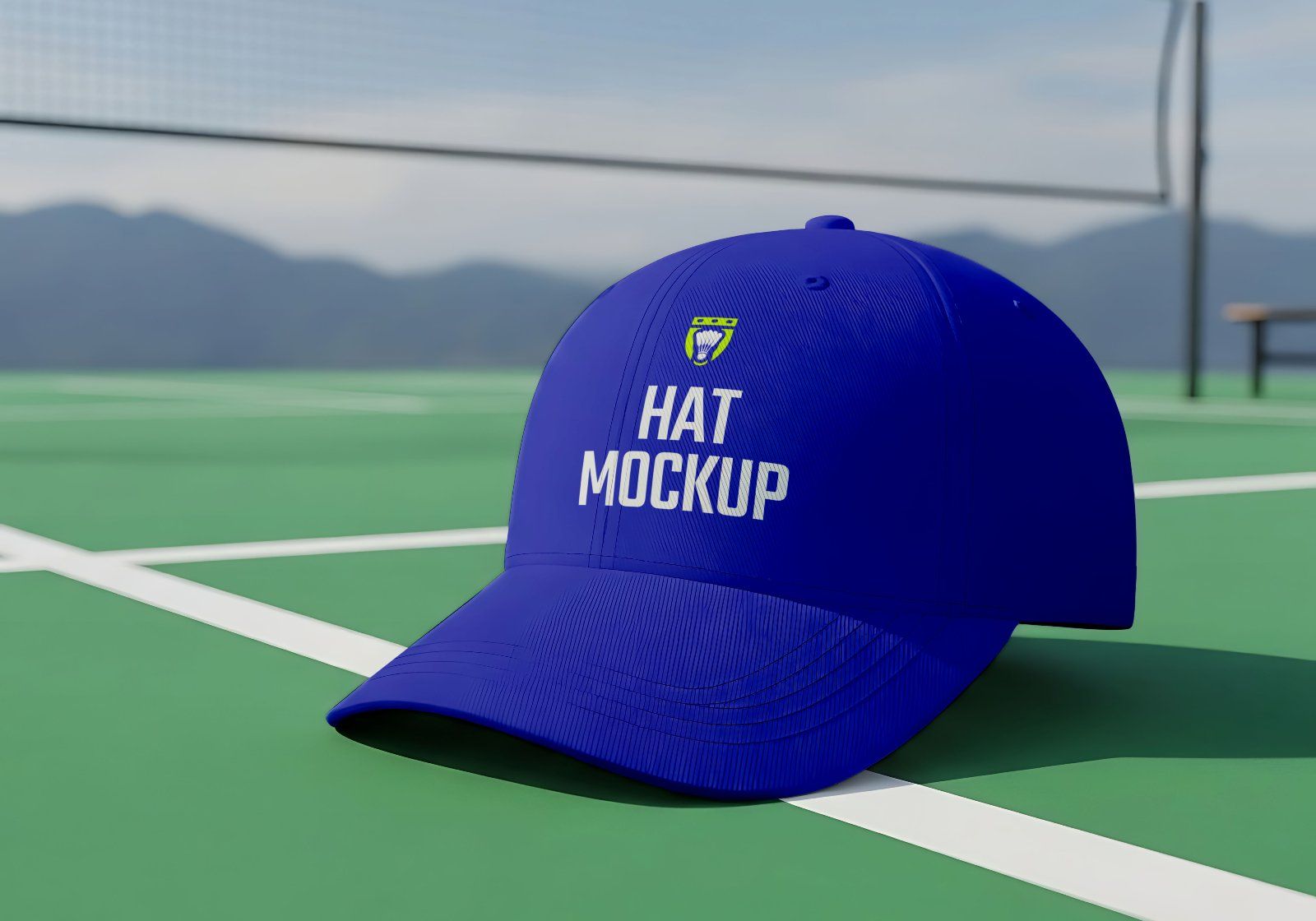 Premium Branding Badminton Mockup