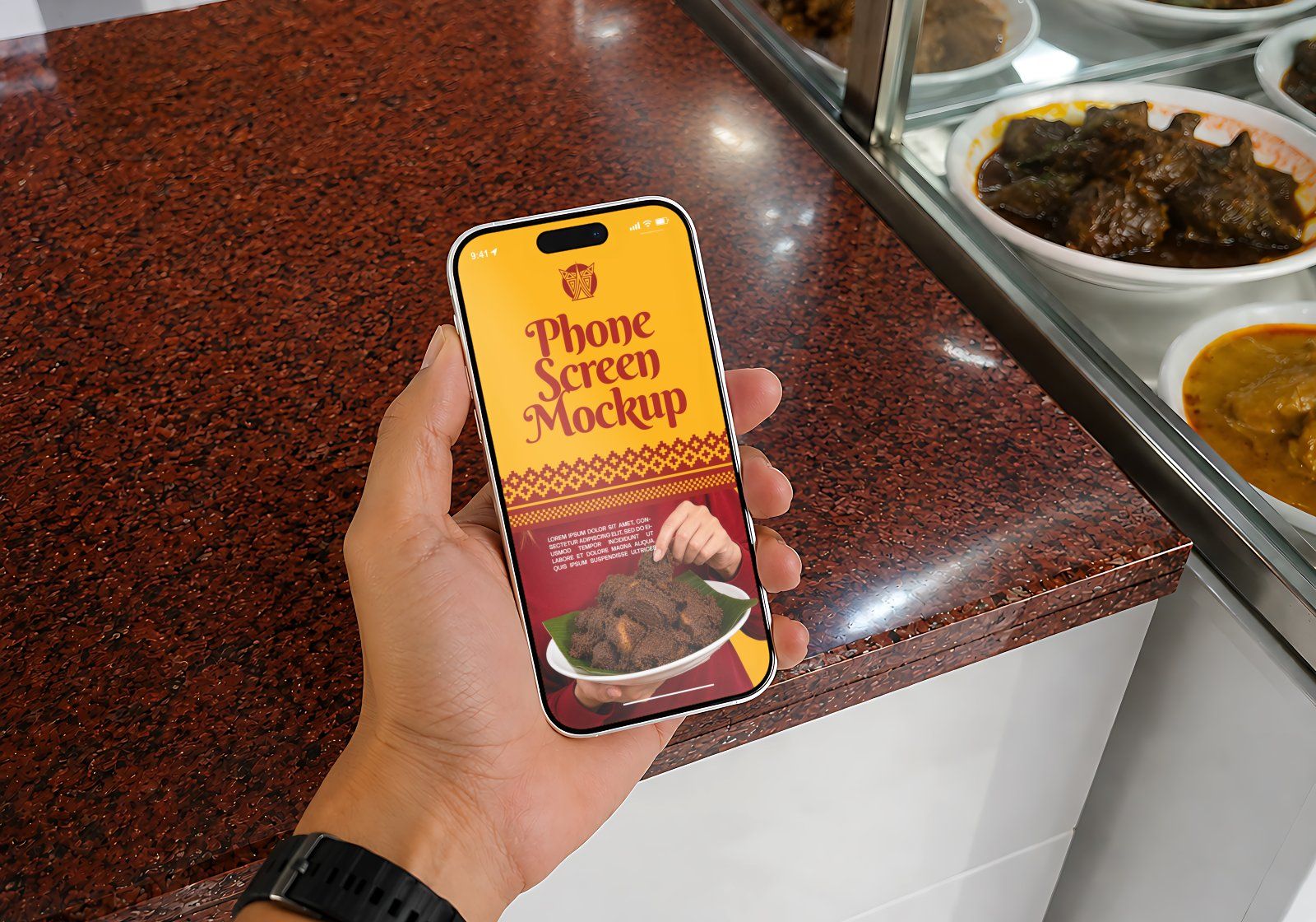Premium Branding Restaurant Padang Mockup — image 5
