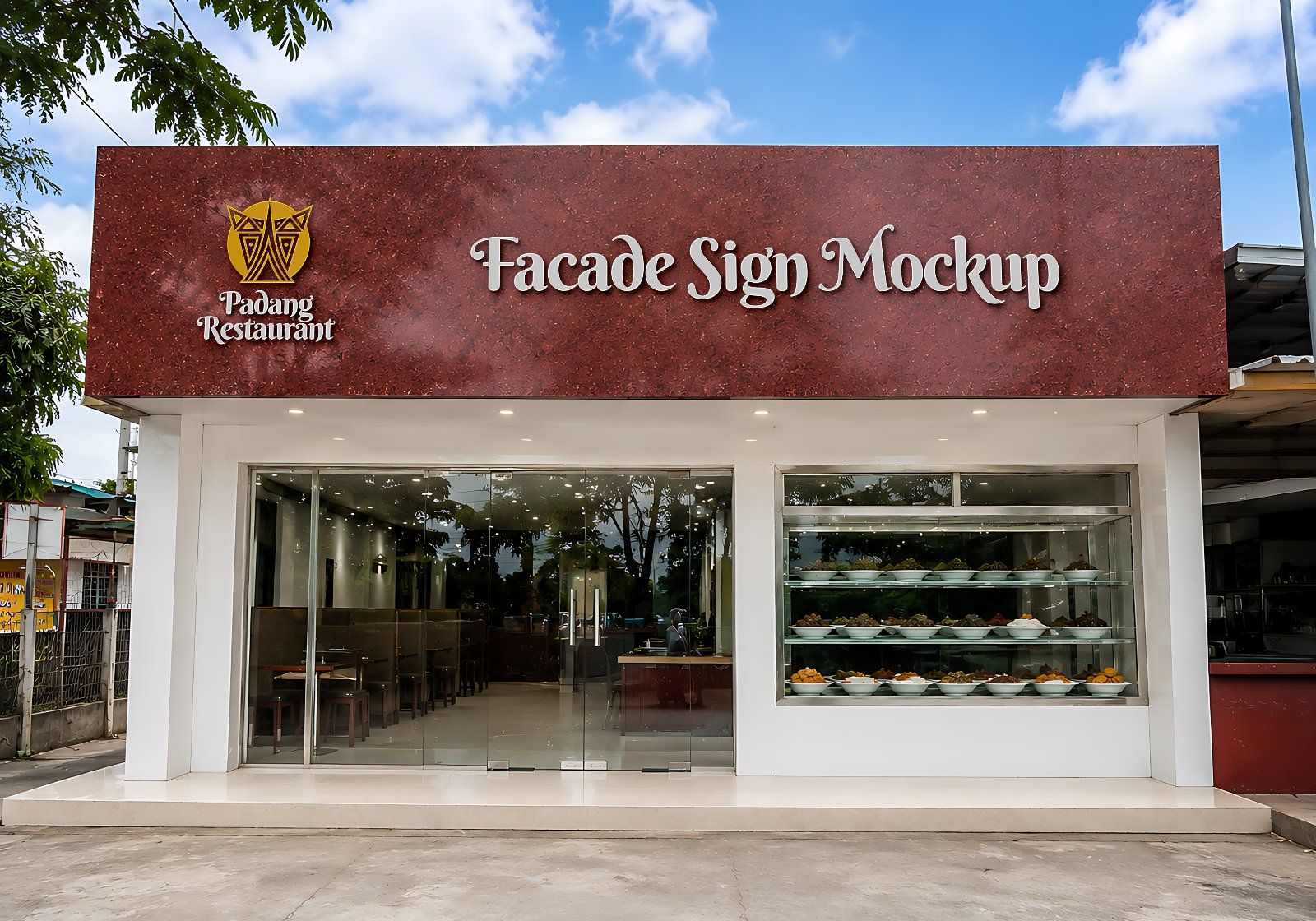 Premium Branding Restaurant Padang Mockup — image 6