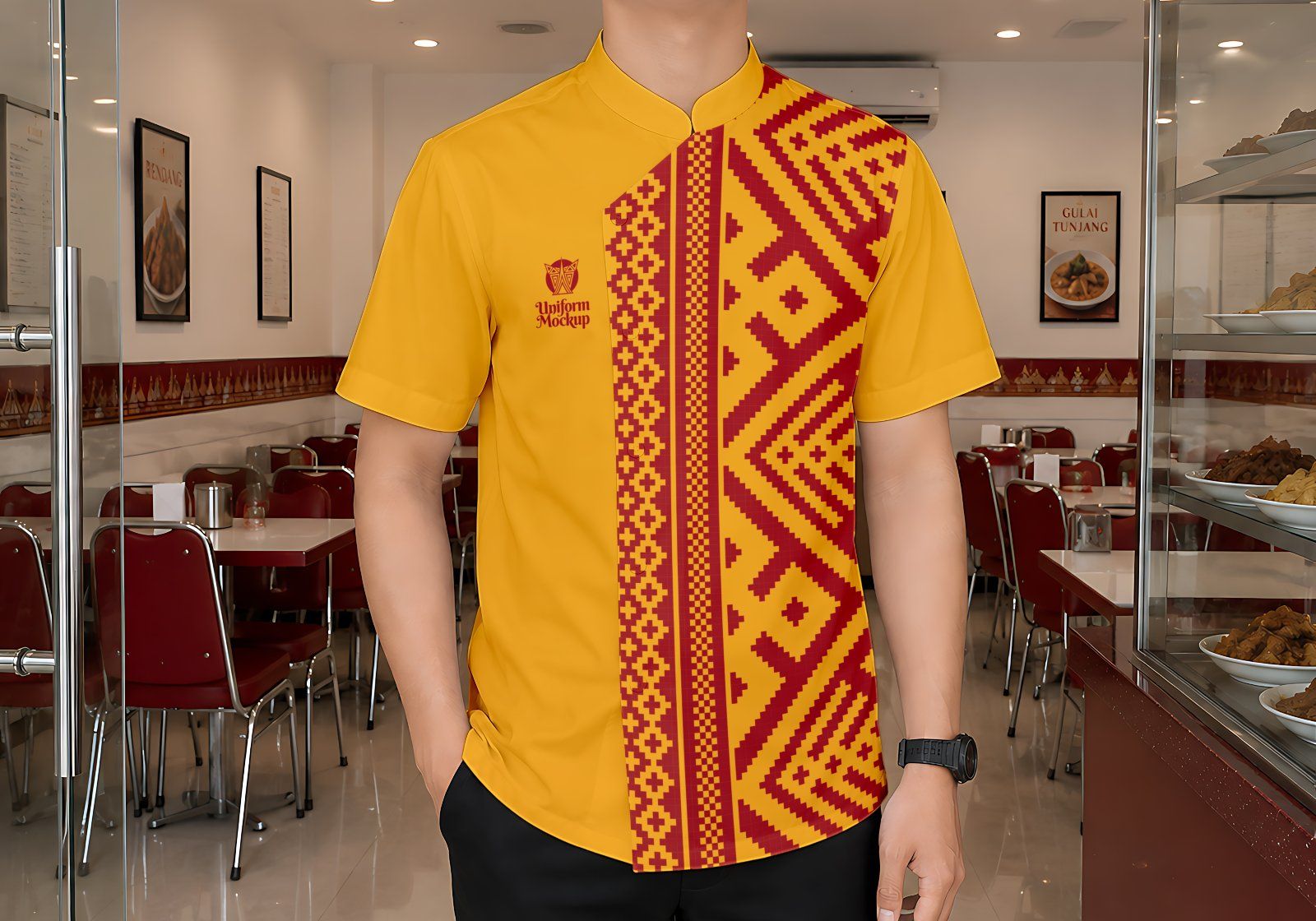 Premium Branding Restaurant Padang Mockup — image 8