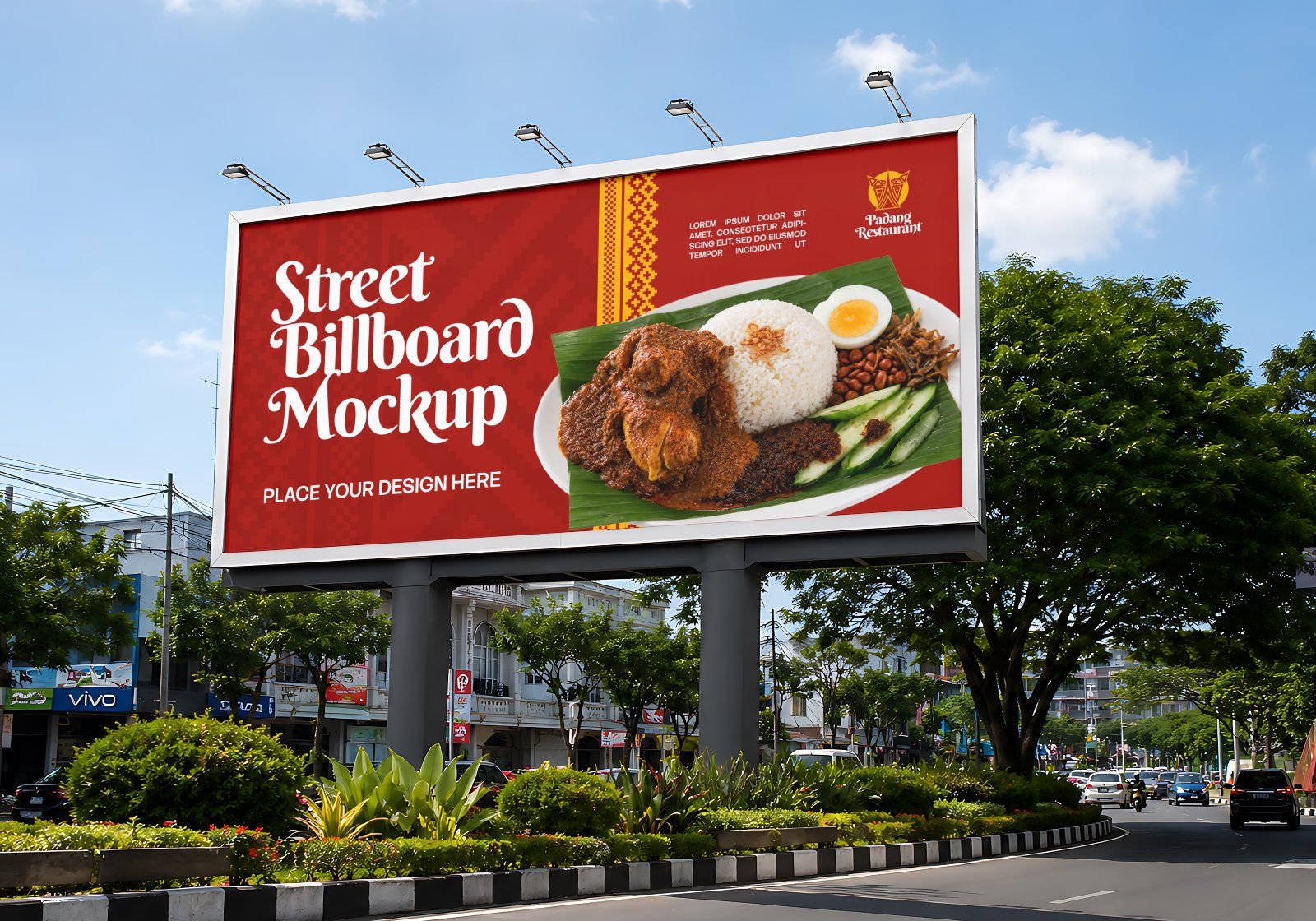 Premium Branding Restaurant Padang Mockup — image 9