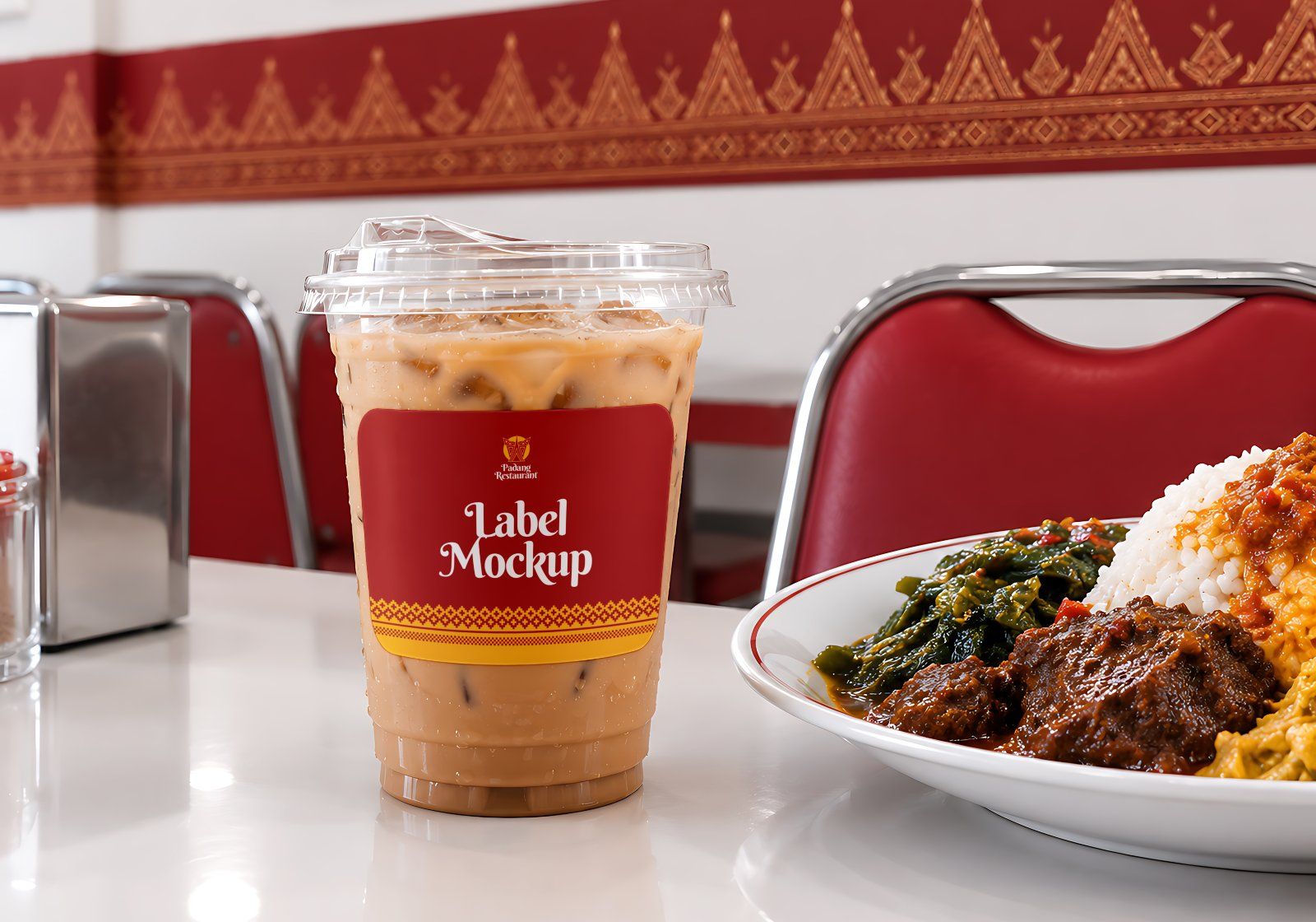 Premium Branding Restaurant Padang Mockup — image 10
