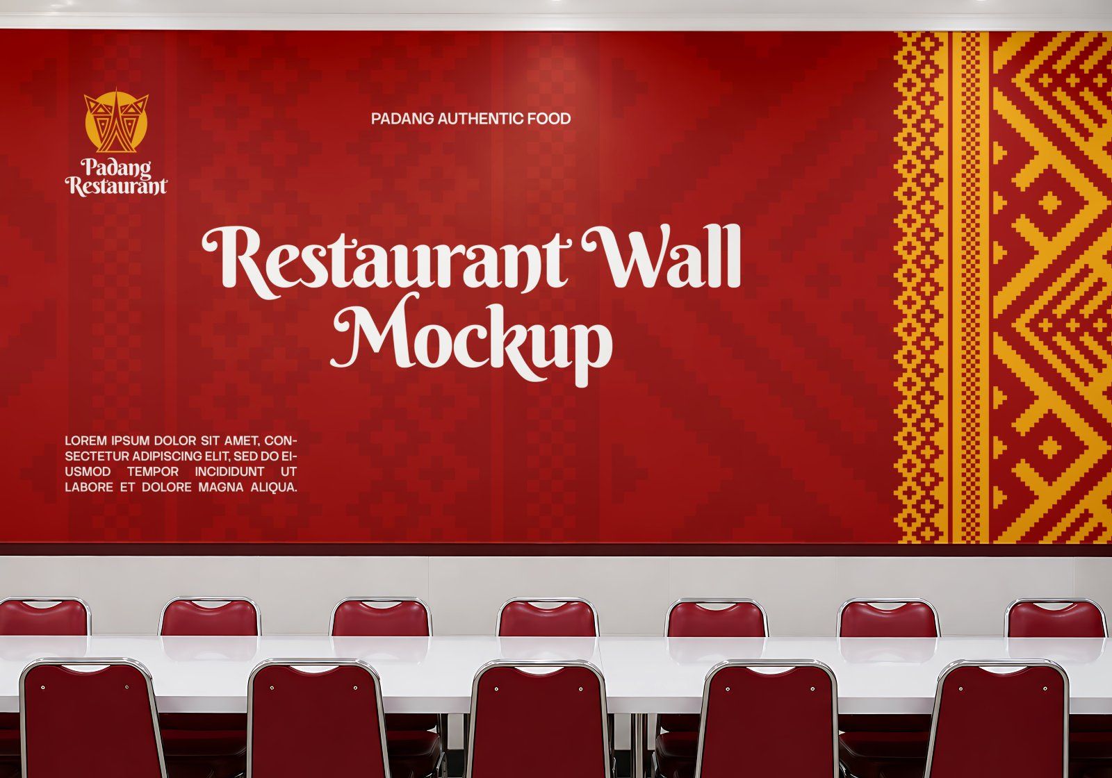 Premium Branding Restaurant Padang Mockup — image 11