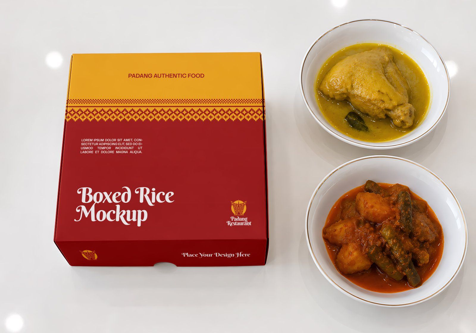 Premium Branding Restaurant Padang Mockup — image 12
