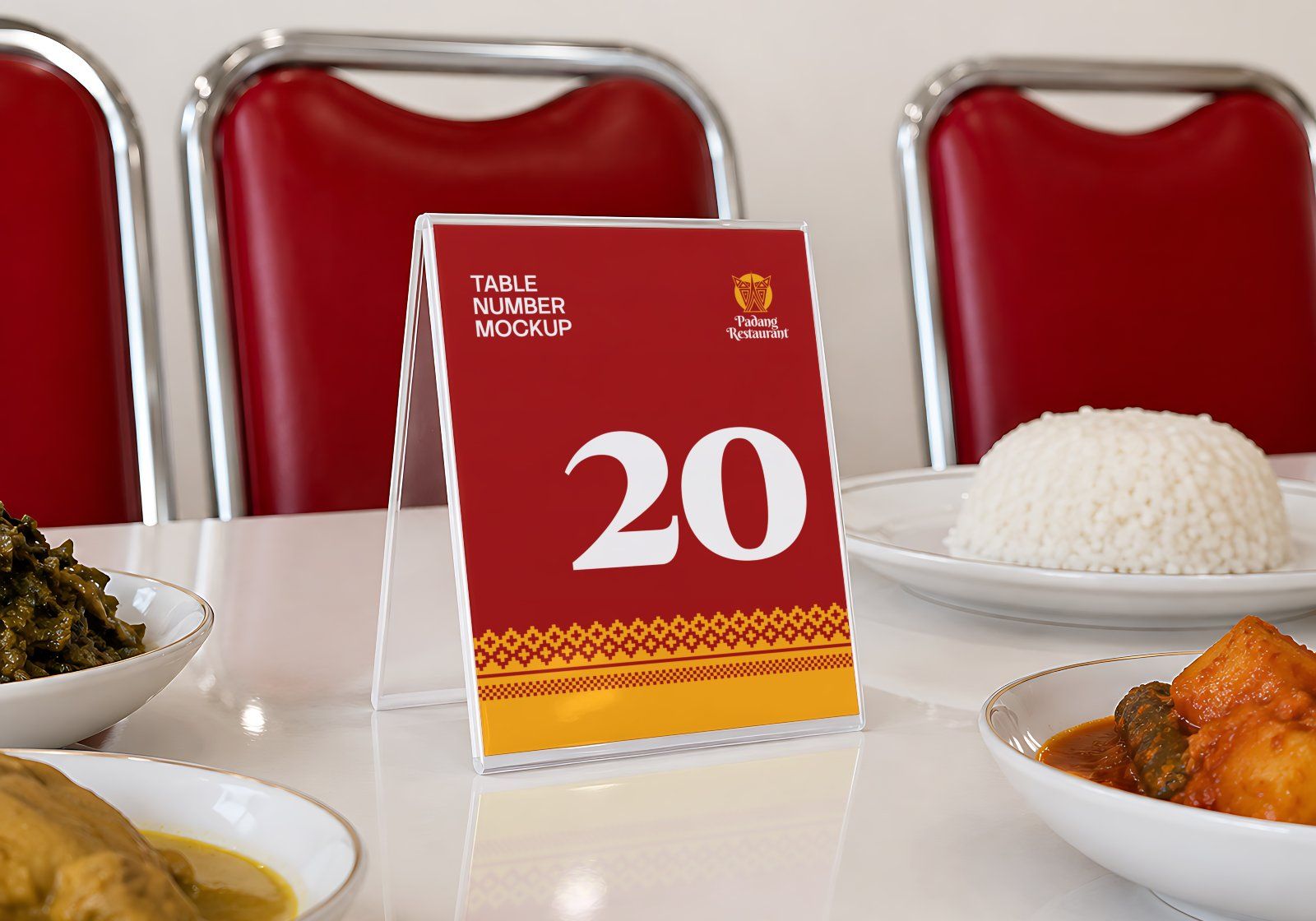 Premium Branding Restaurant Padang Mockup — image 13