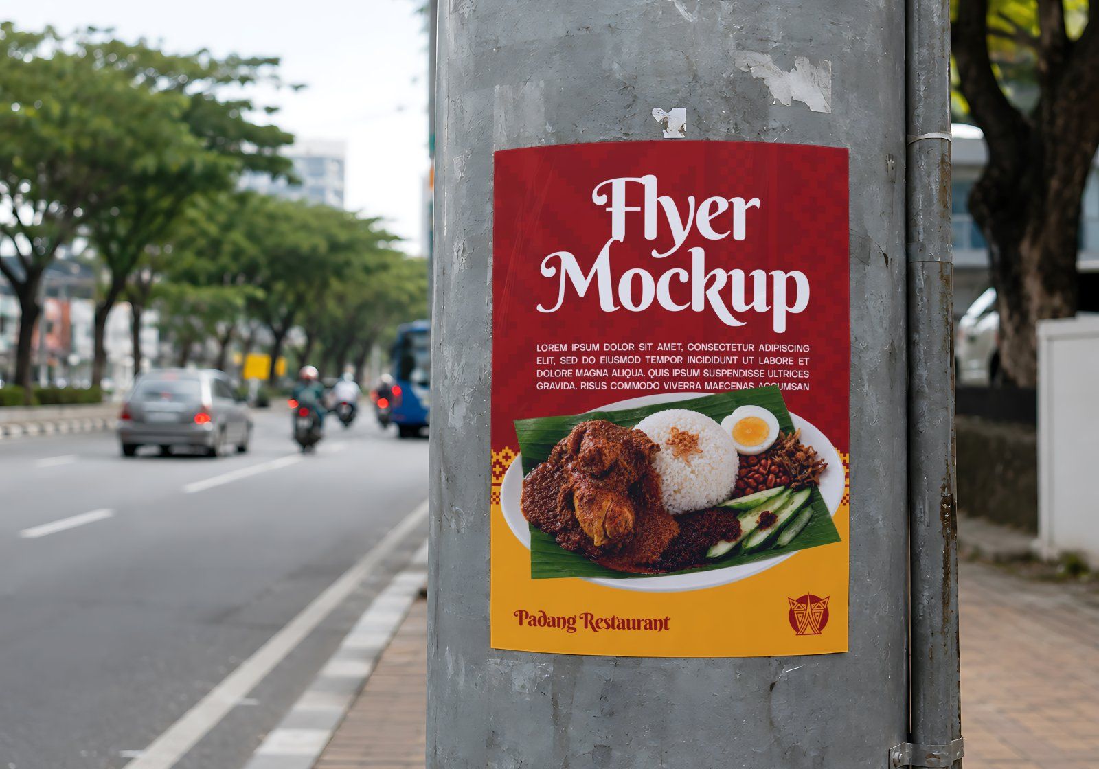 Premium Branding Restaurant Padang Mockup — image 14