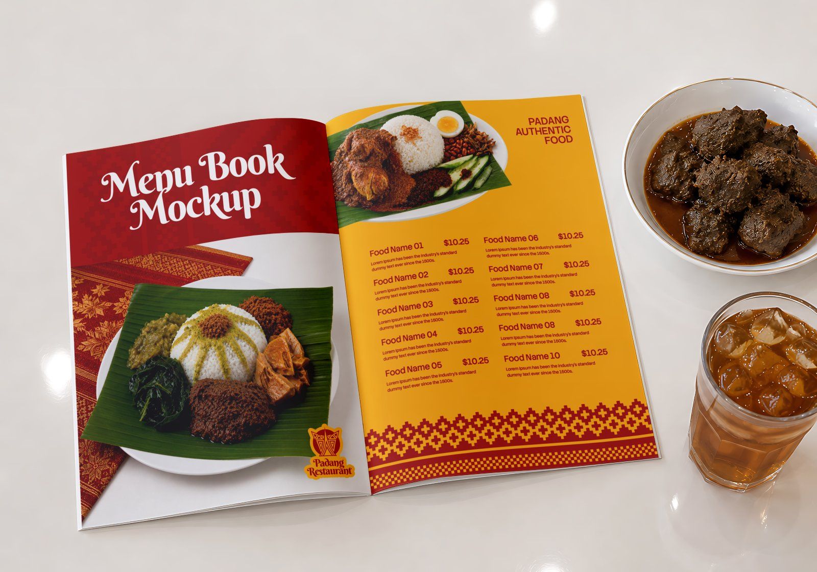 Premium Branding Restaurant Padang Mockup — image 15