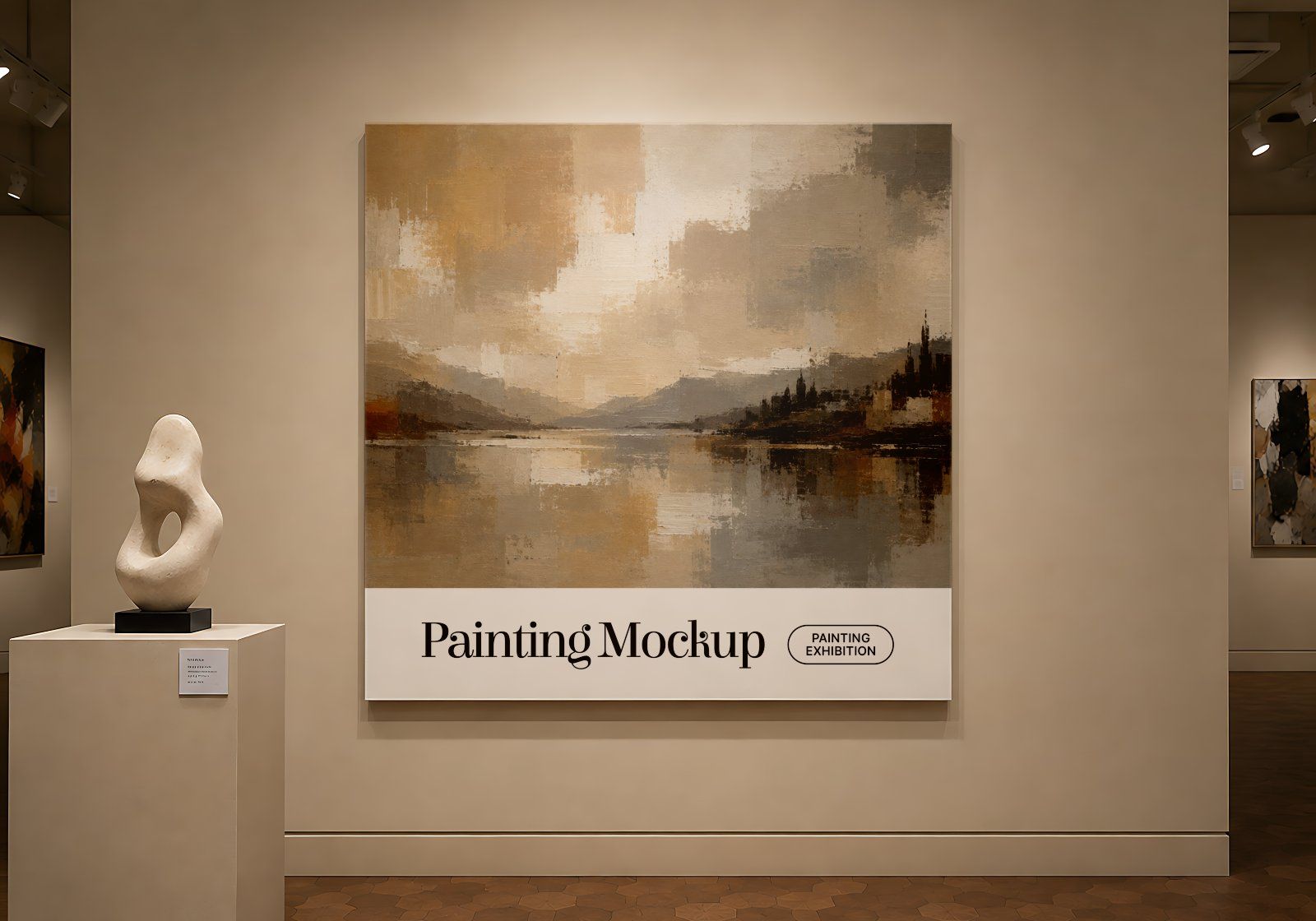 Art Exhibition Mockup Bundle - 15 PSD Templates  Art Gallery & Exhibition Brand Identity Mockup Set — image 20