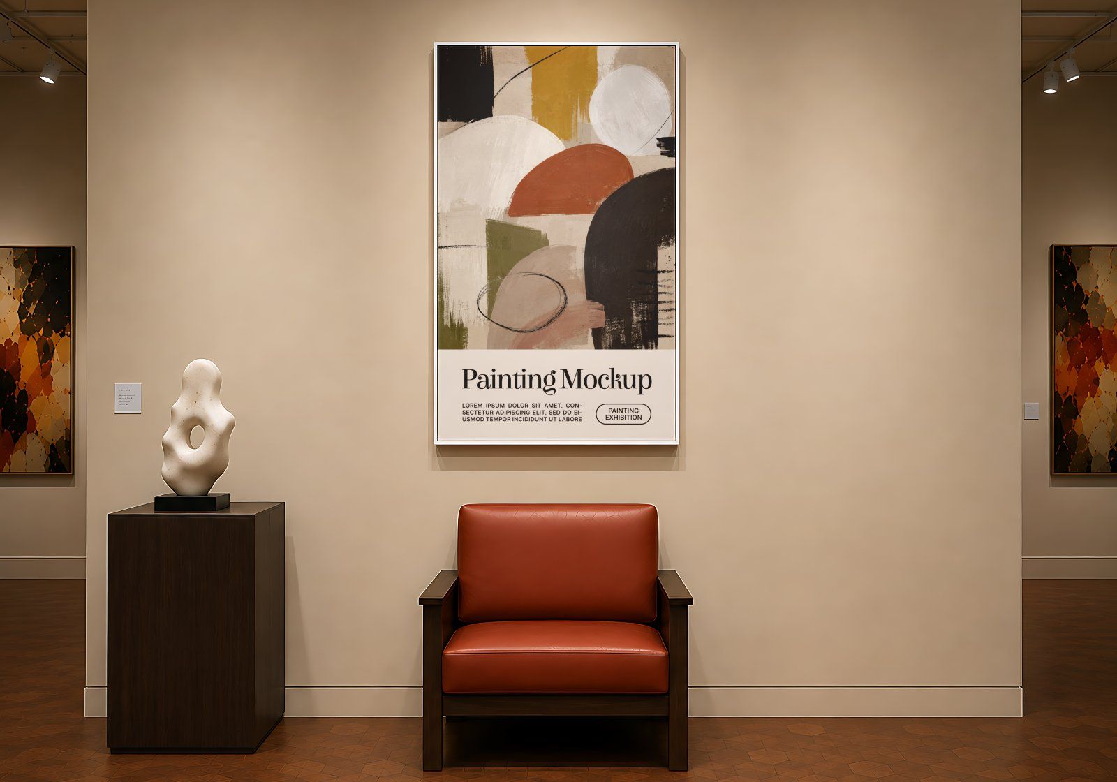 Art Exhibition Mockup Bundle - 15 PSD Templates  Art Gallery & Exhibition Brand Identity Mockup Set — image 17