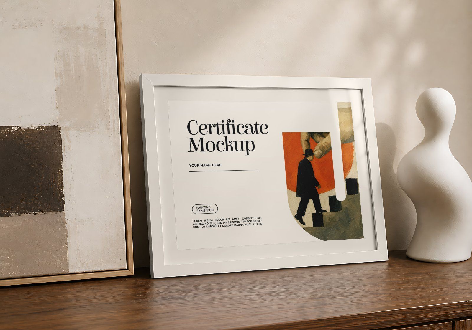 Art Exhibition Mockup Bundle - 15 PSD Templates  Art Gallery & Exhibition Brand Identity Mockup Set — image 6