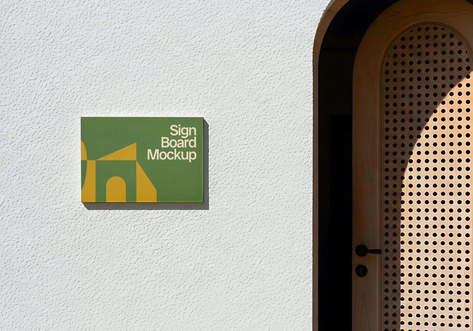 Premium Branding Villa Mockup