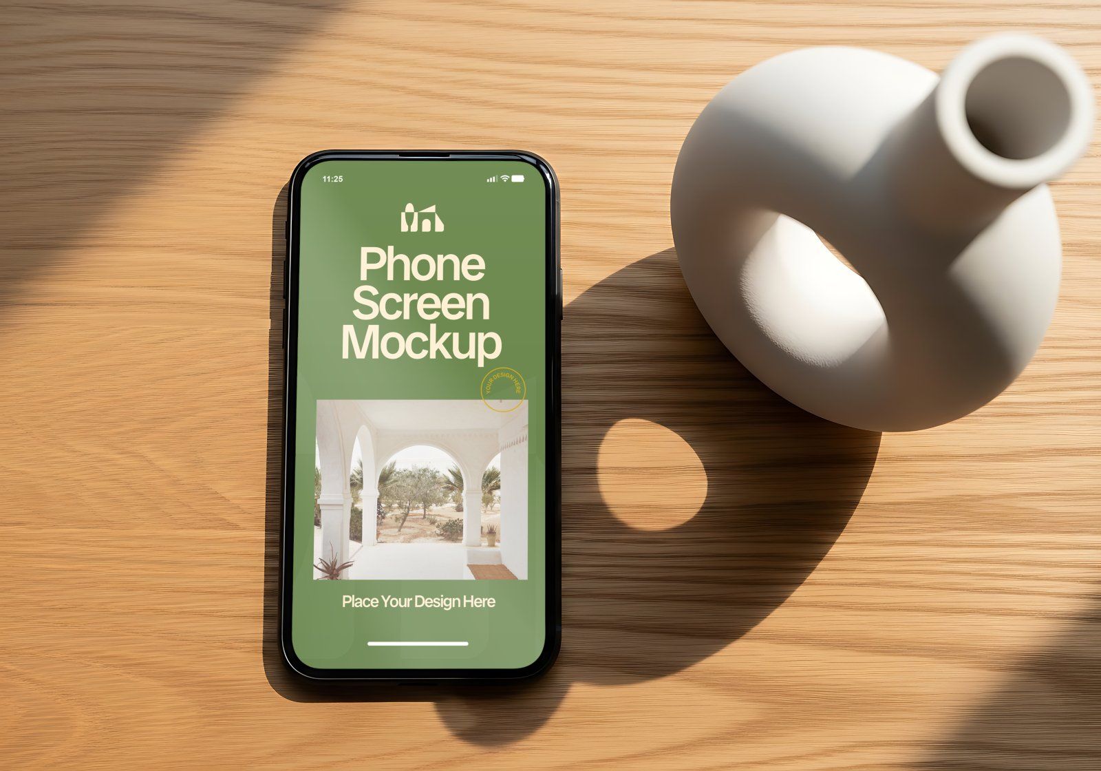 Premium Branding Villa Mockup