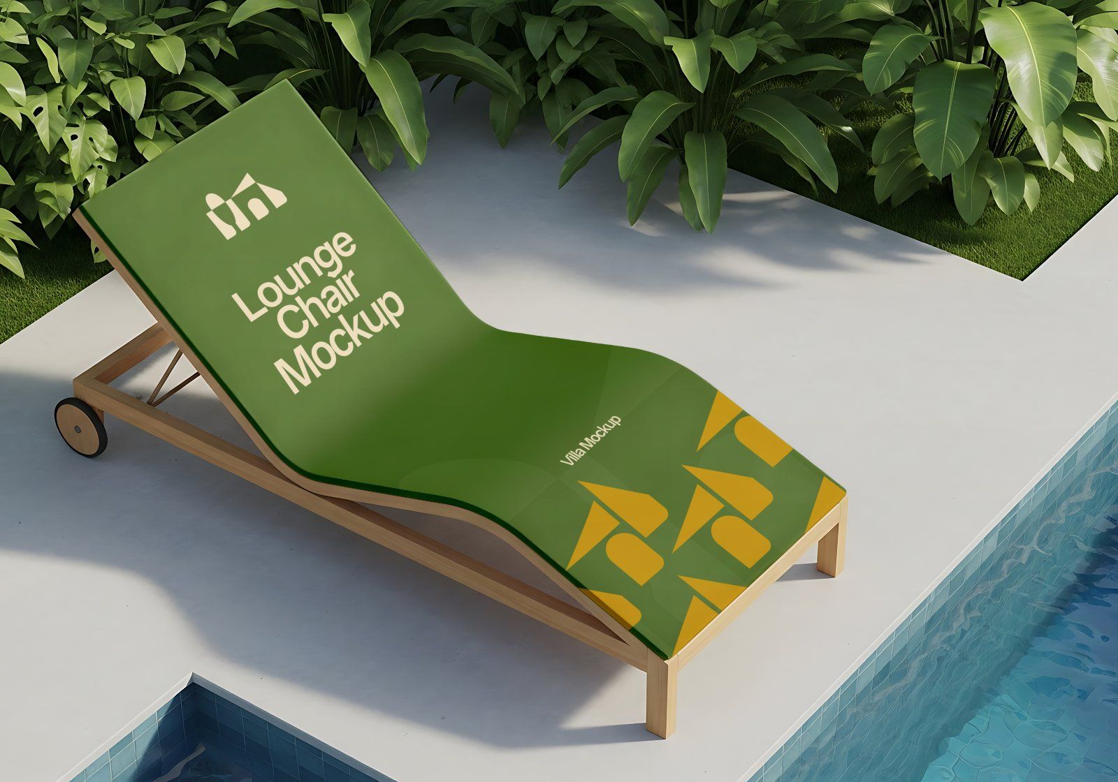 Premium Branding Villa Mockup