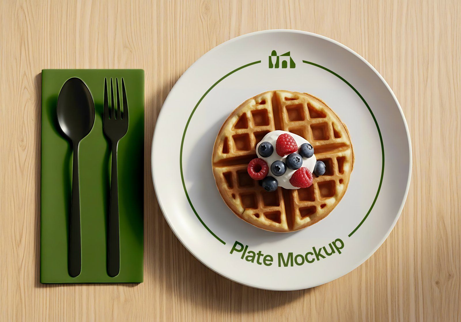 Premium Branding Villa Mockup