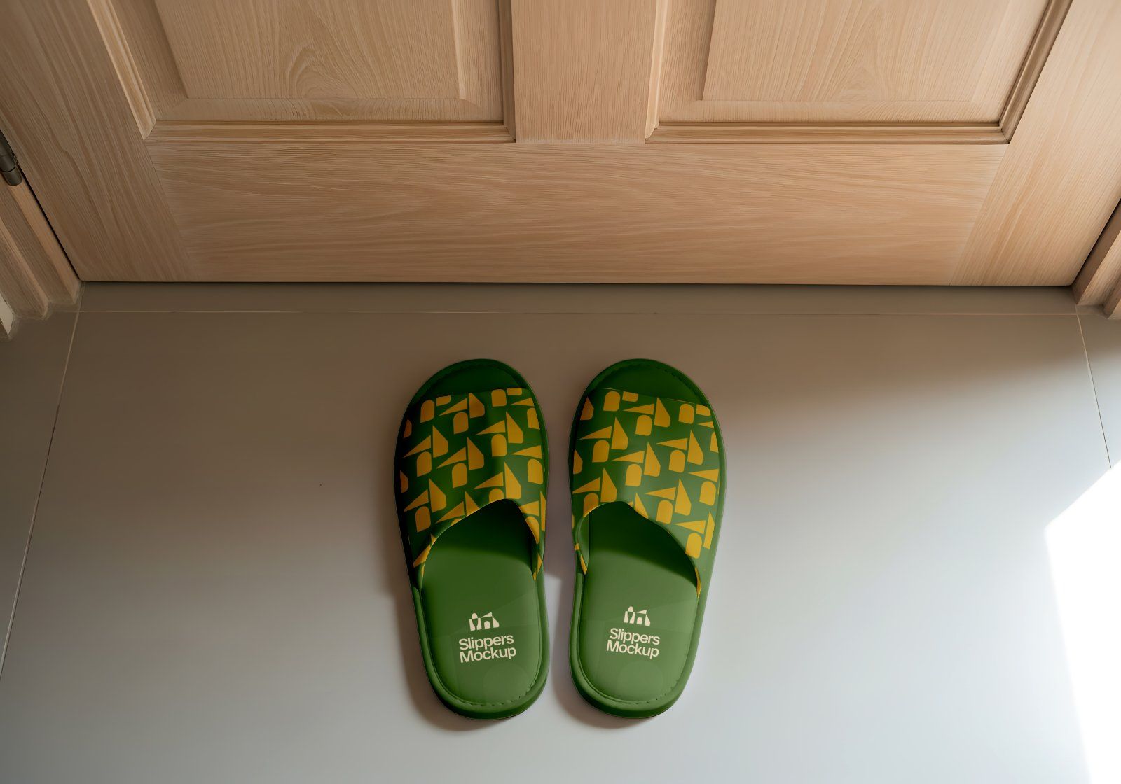 Premium Branding Villa Mockup