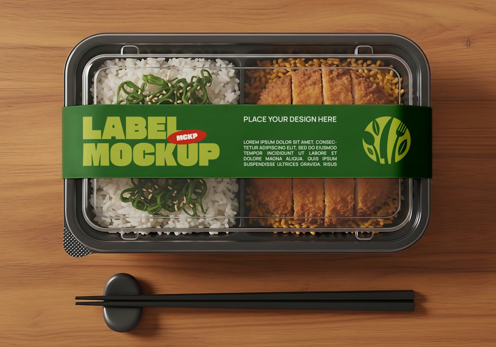 Premium Branding Green Restaurant Mockup