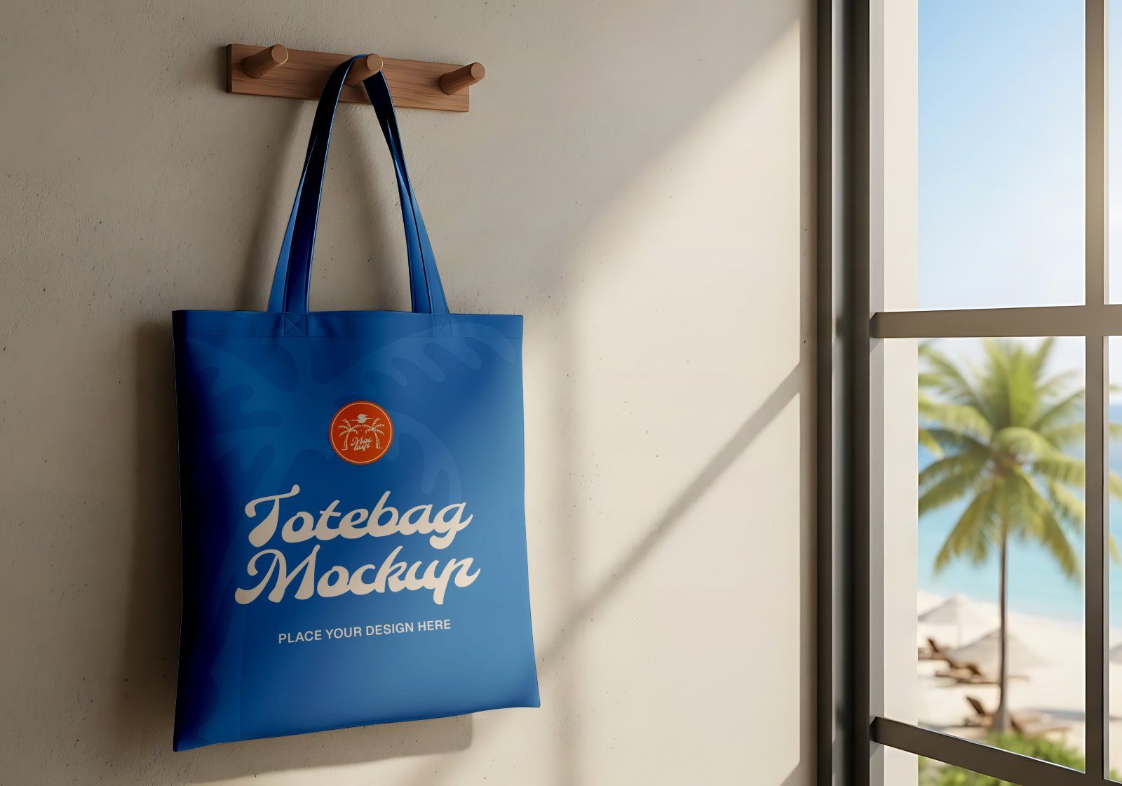 Premium Branding Beach Resort Mockup