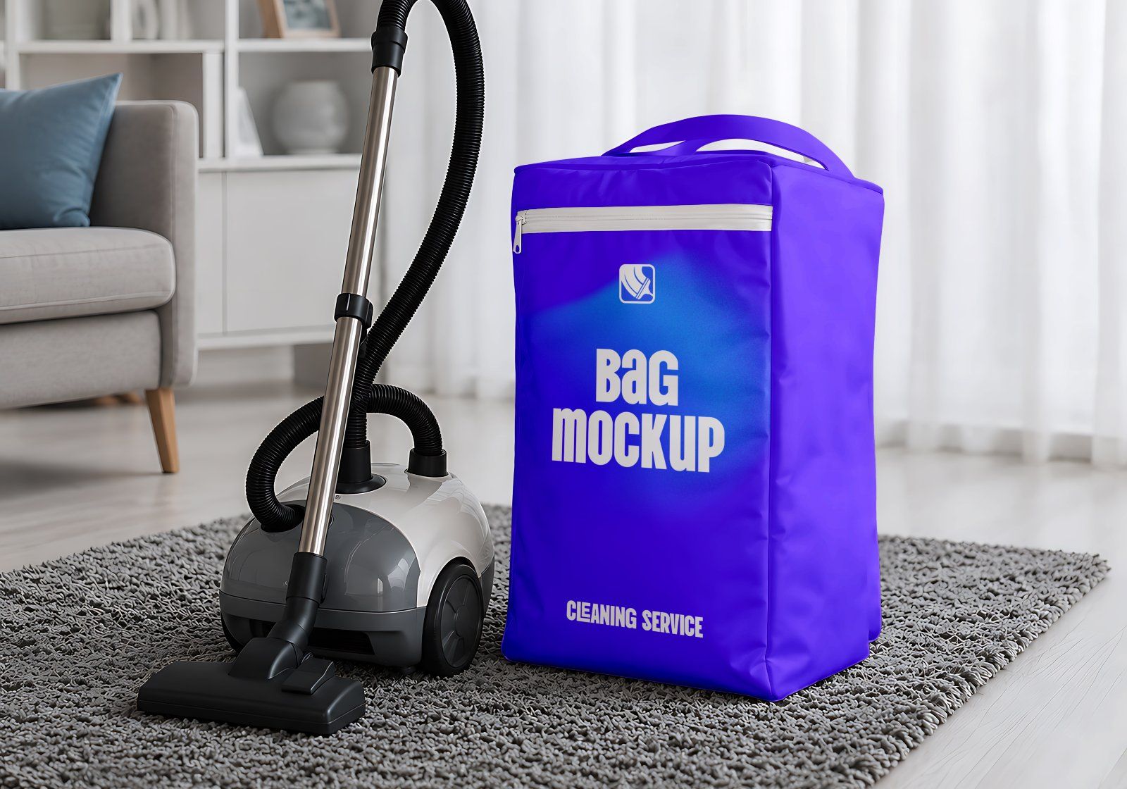 House Cleaning Services Mockup Bundle 15 (PSD) Housekeeping & Cleaning Agency Brand Identity — image 11