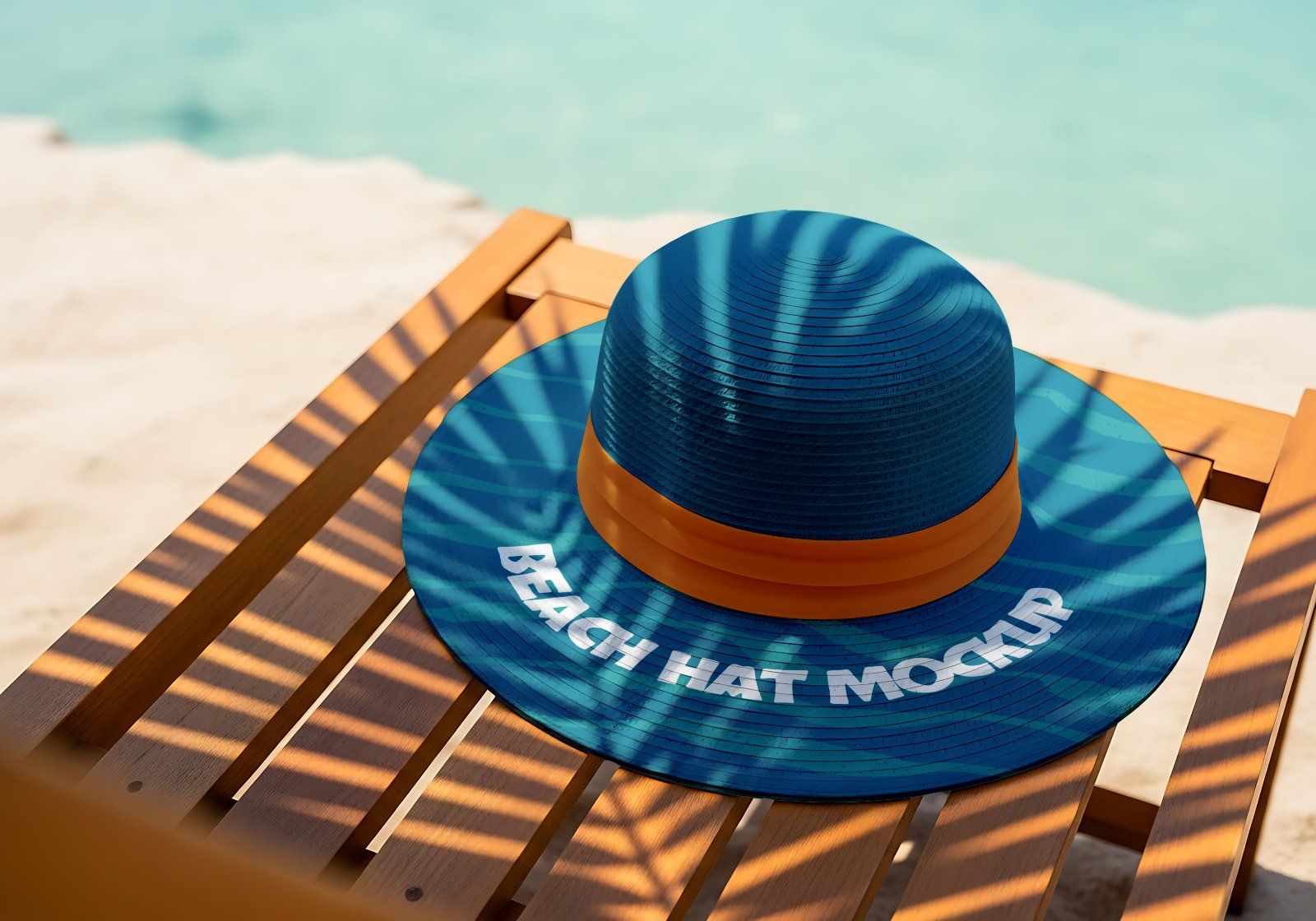 Premium Branding Beach Mockup