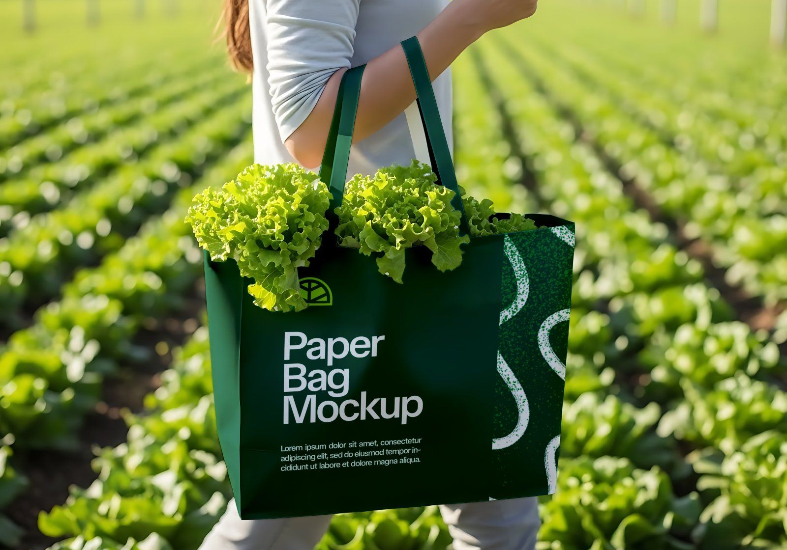 Vegetable Farm Mockup Bundle PSD – Agriculture & Organic Food Branding Mockups