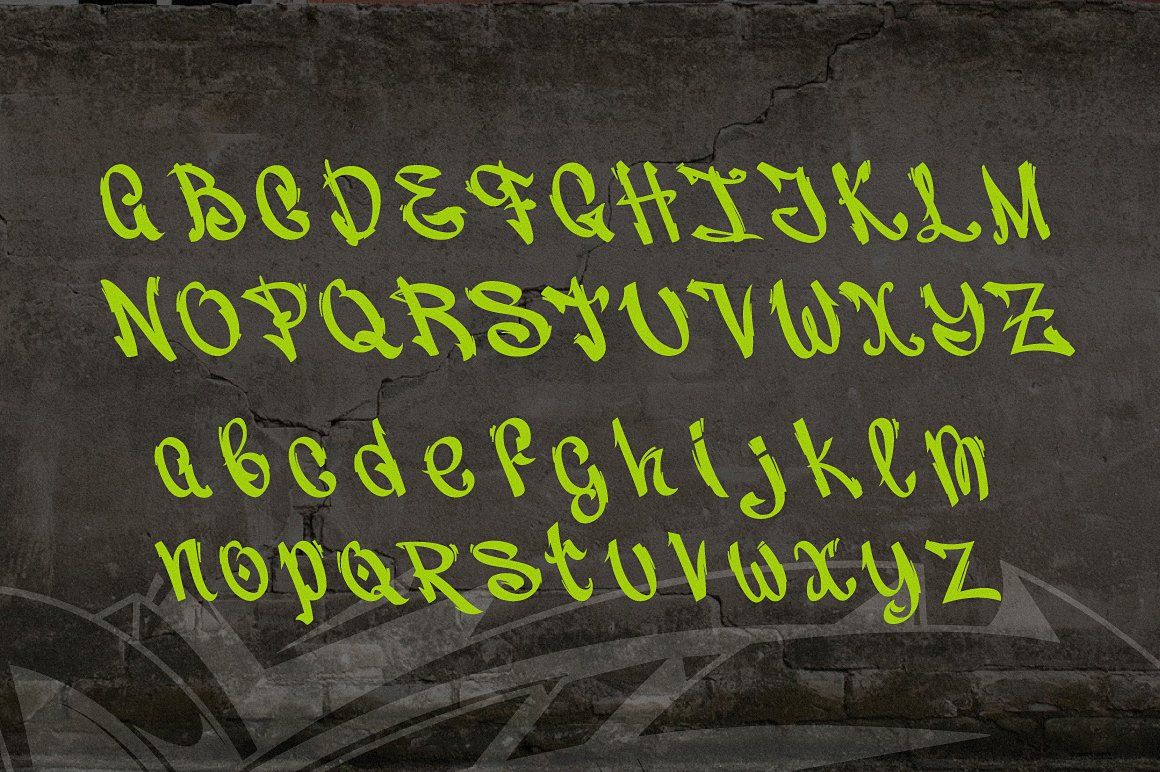 Vandal - Graffiti Font