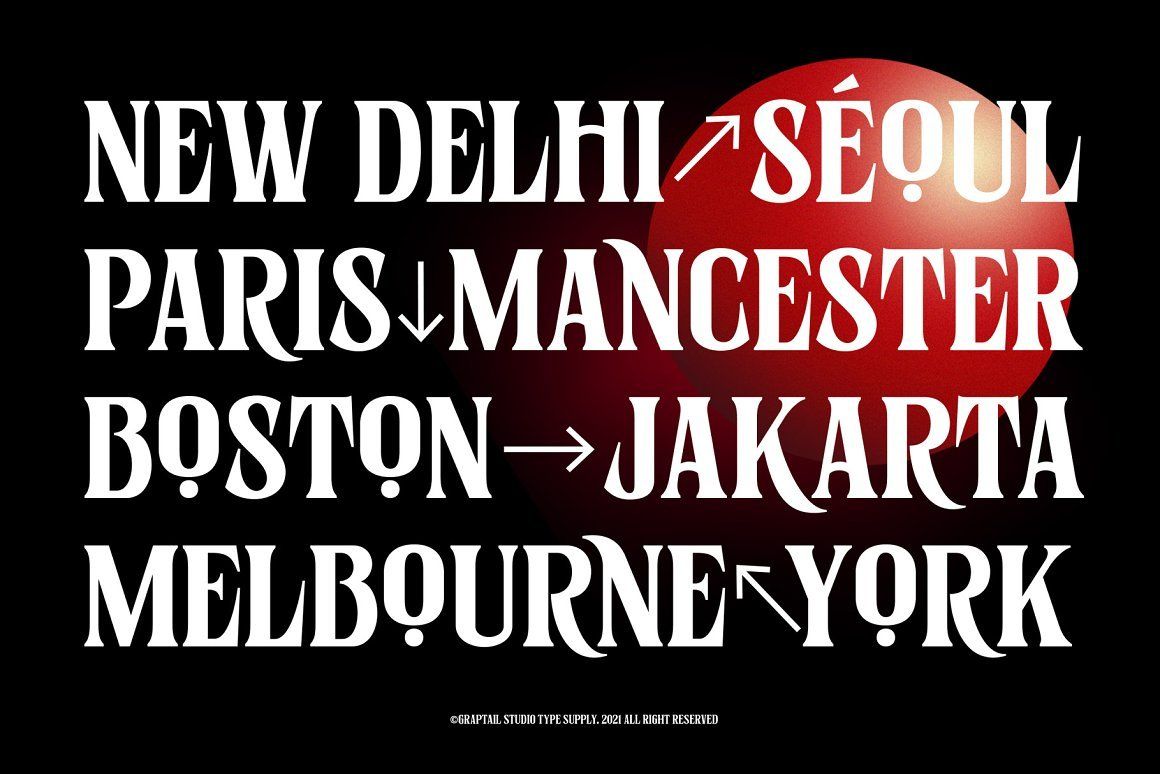 Sernes - Display Font — image 3