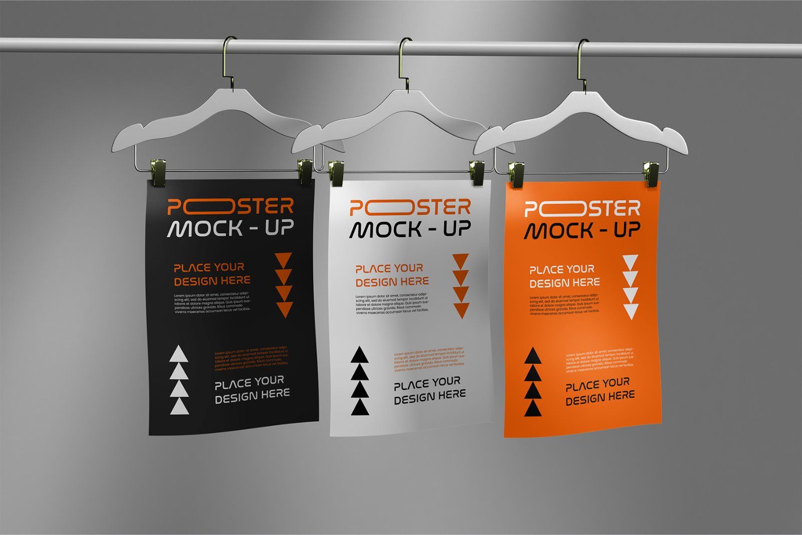 Hanging Poster Mockup — image 3