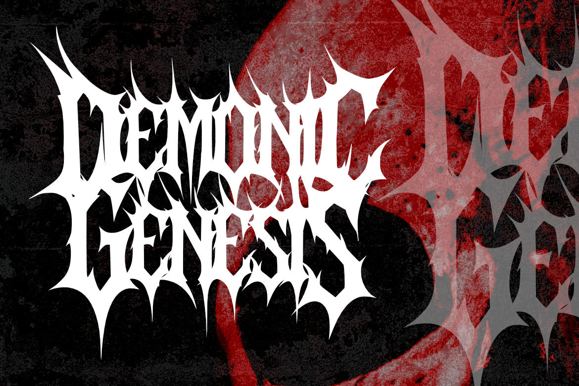 Morveth - Death Metal Font — image 3