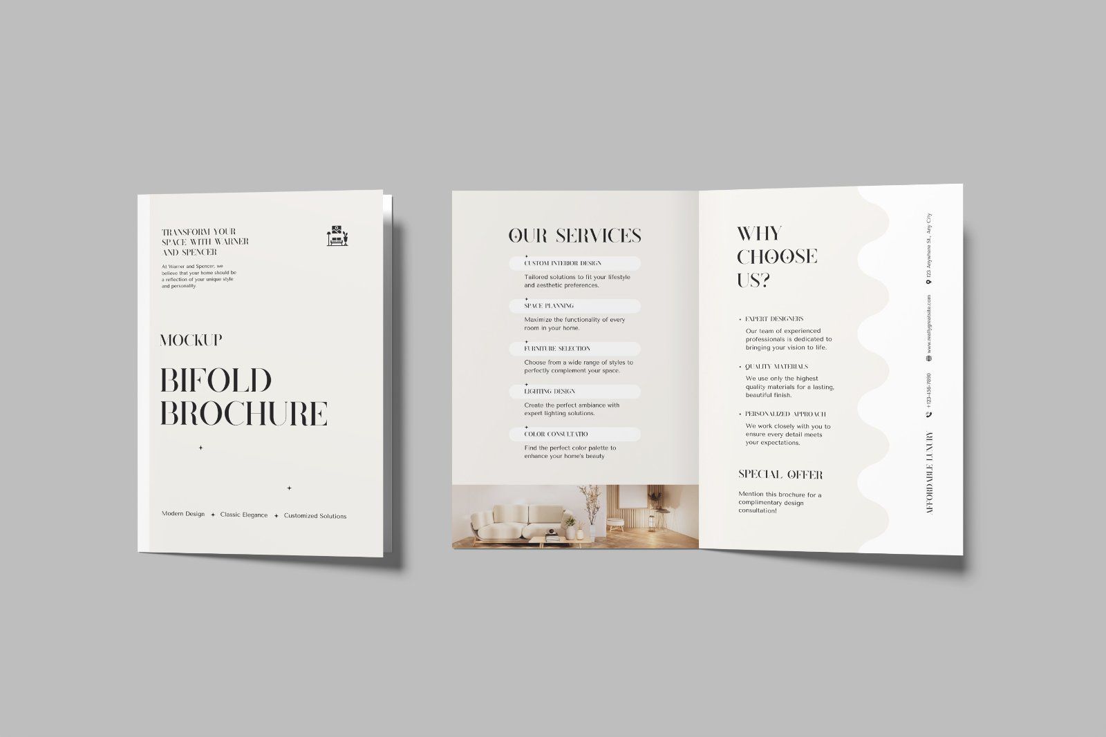Bifold Brochure Mockup — image 3