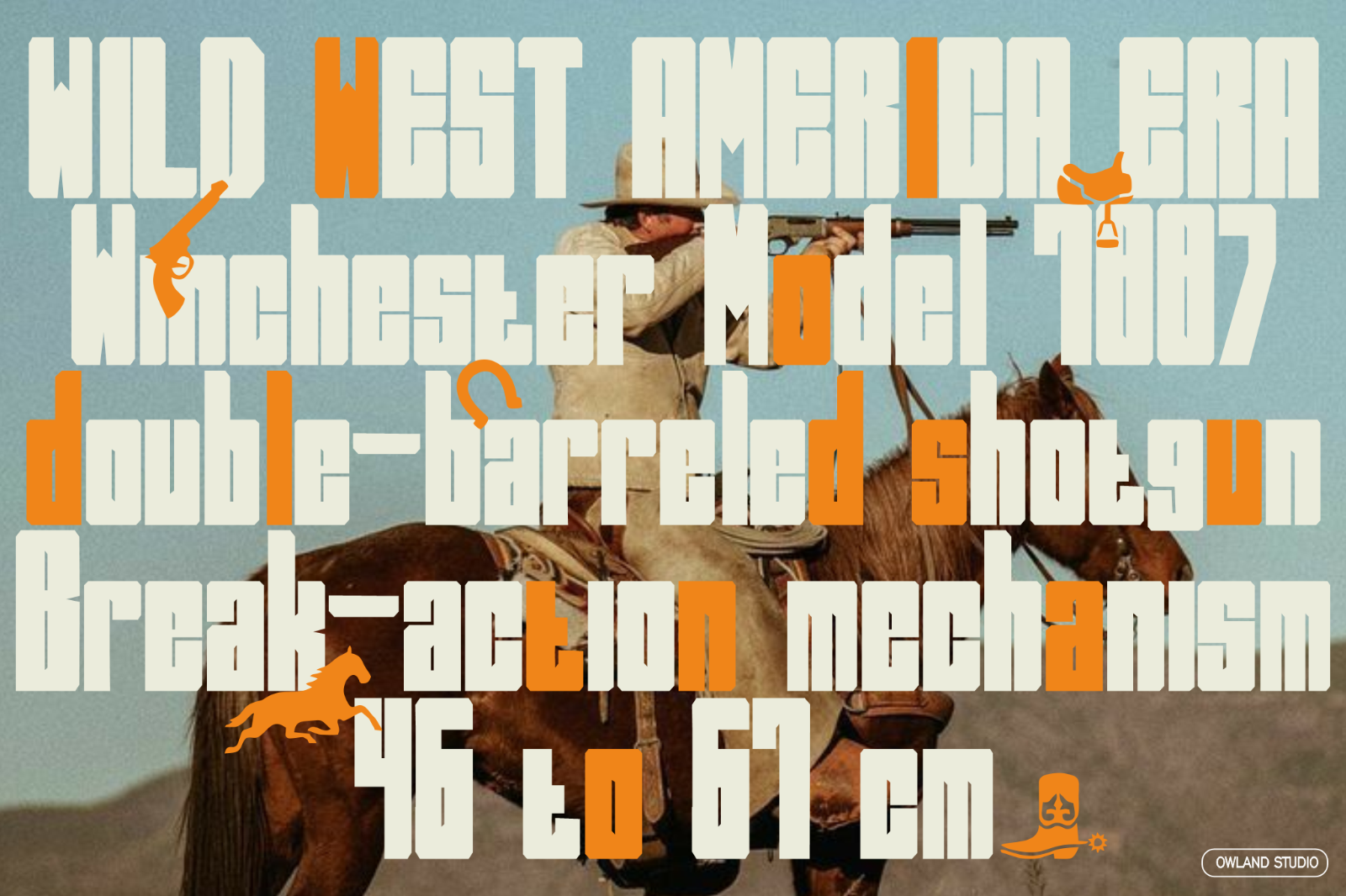 ROWDY BOLD - WESTERN FONT