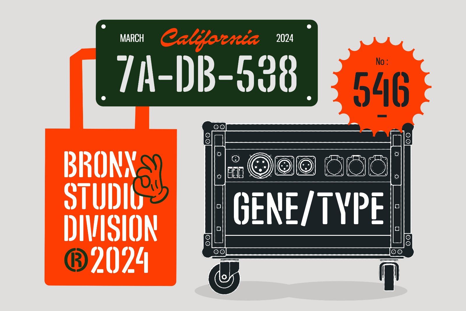 Spencer Stencil Font