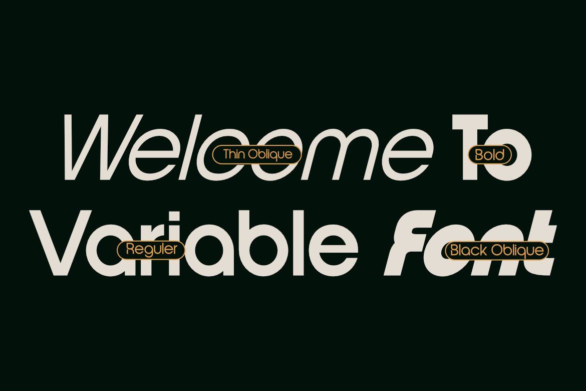 Vernosa - Contemporary Variable Sans Serif Font Family — image 3