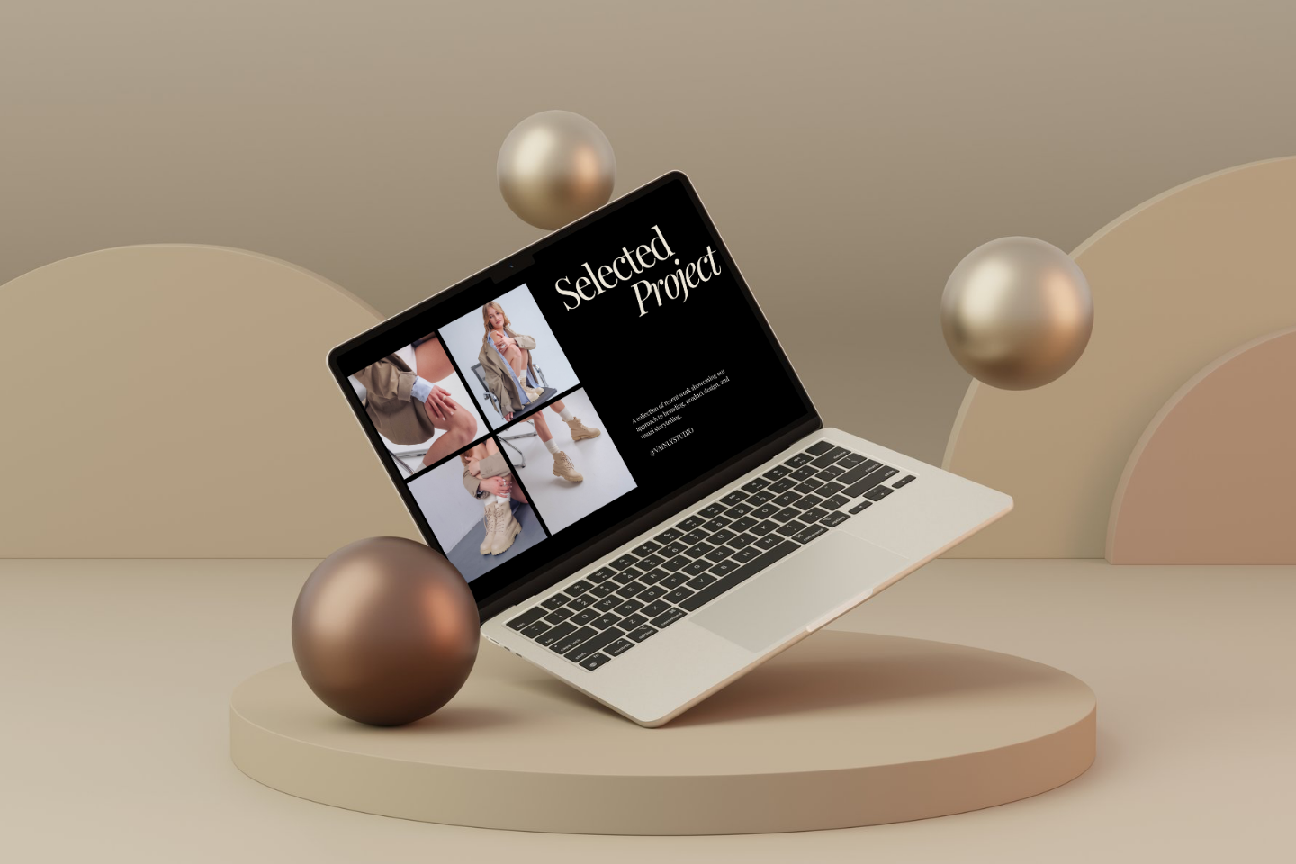 Vainly Minimal Presentation Template — image 3