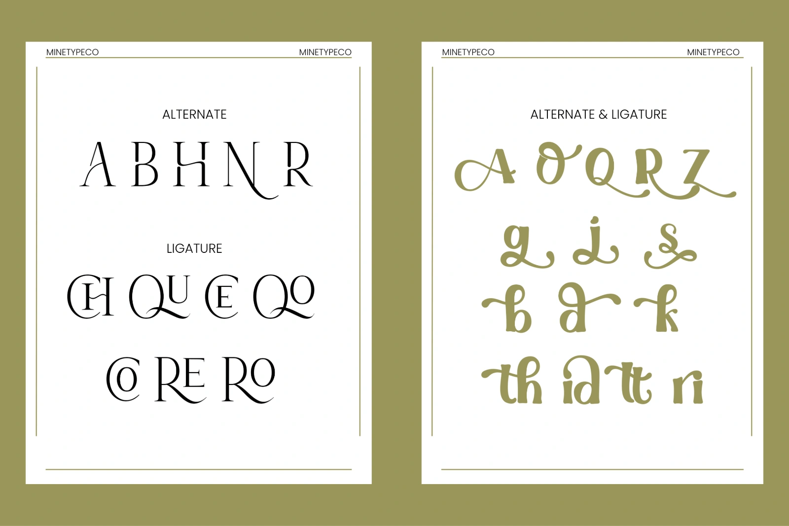 Calemoren - Modern Retro Serif Font Duo — image 3