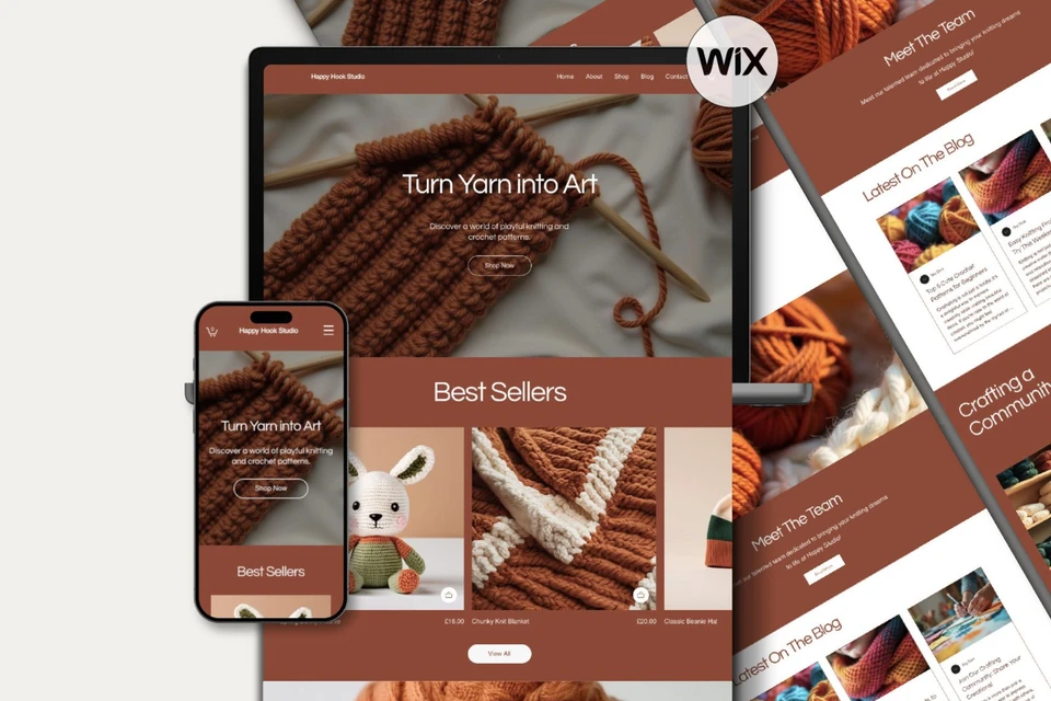 Wix Creative Craft Store