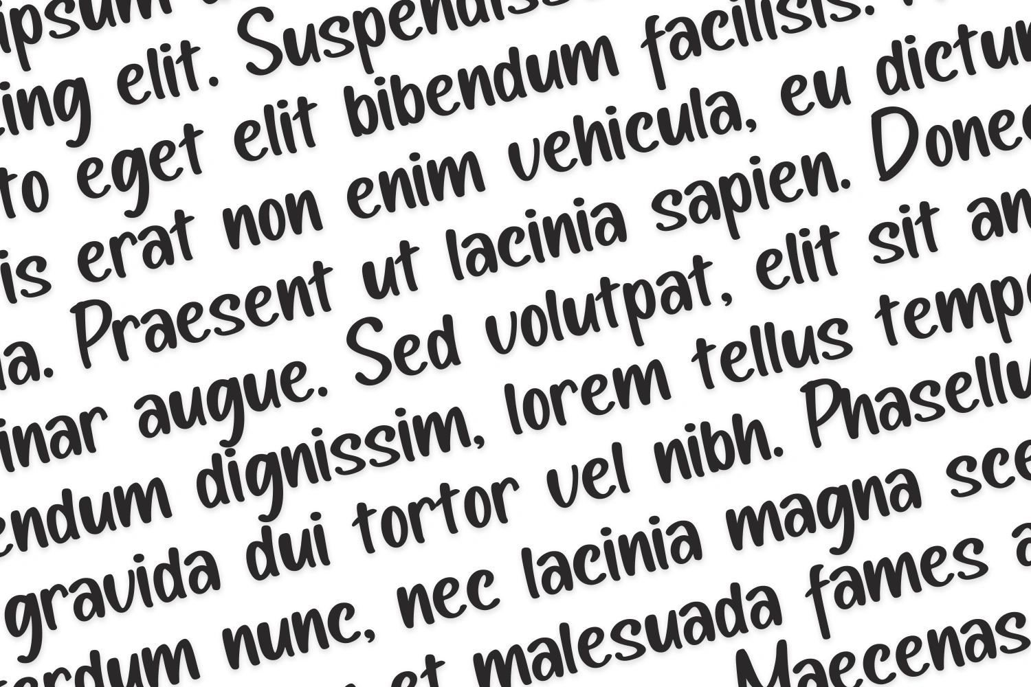 Miau Miou handwriting Font — image 3