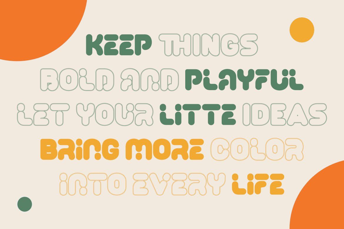 Rondaro – Bold Rounded Display Font | Playful & Fun Typeface Deskripsi — image 3