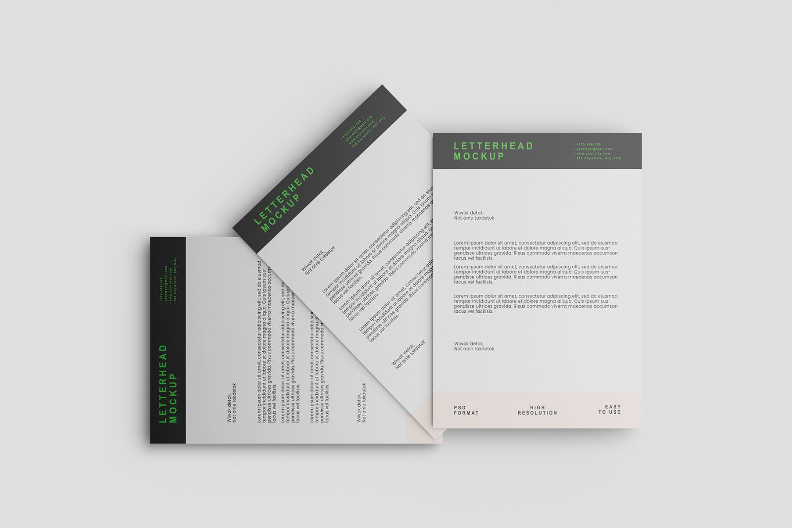 Letterhead Mockup — image 4